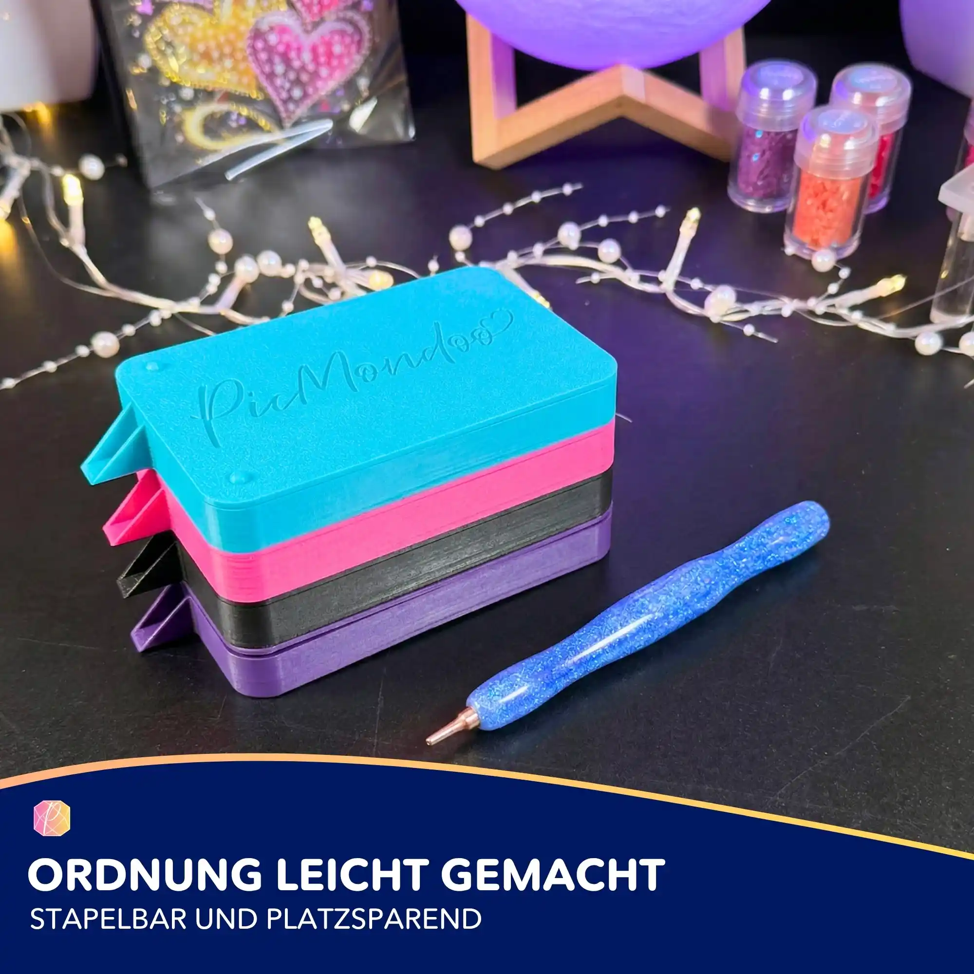 3D kleines Glitzer Schiffchen "Limited Edition" - Image 5