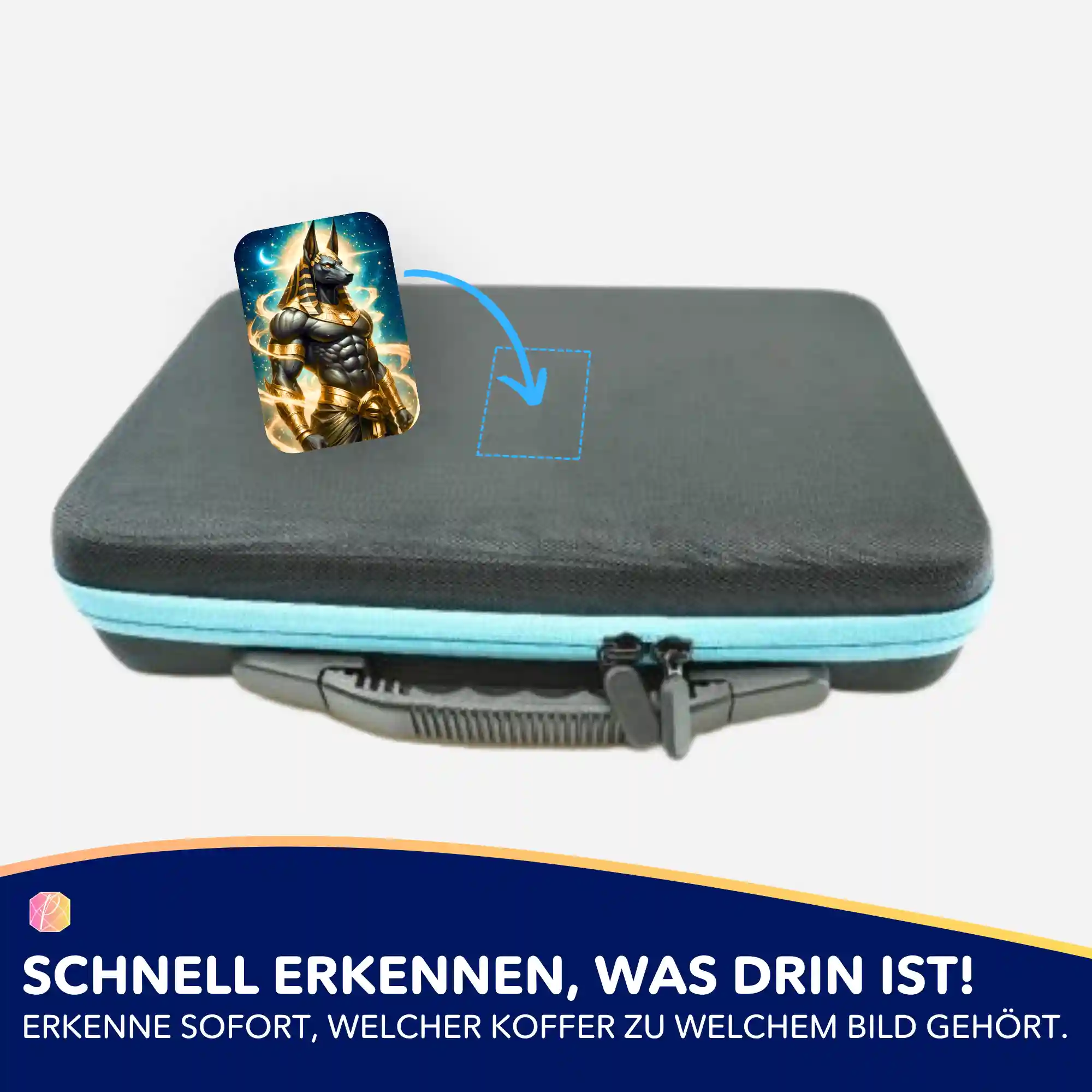 Aufkleber 5er-Set - Anubis - Image 4