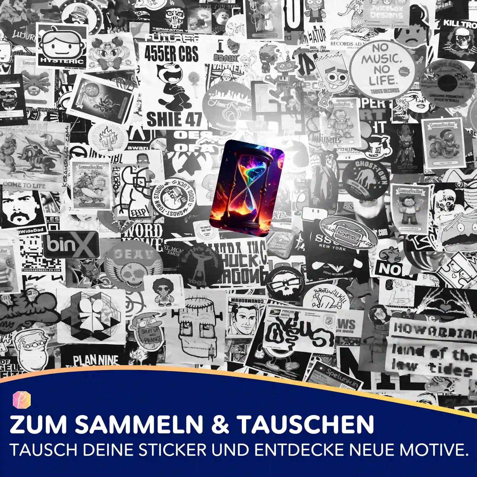 Aufkleber 5er-Set - Atem der Schöpfung - Image 5