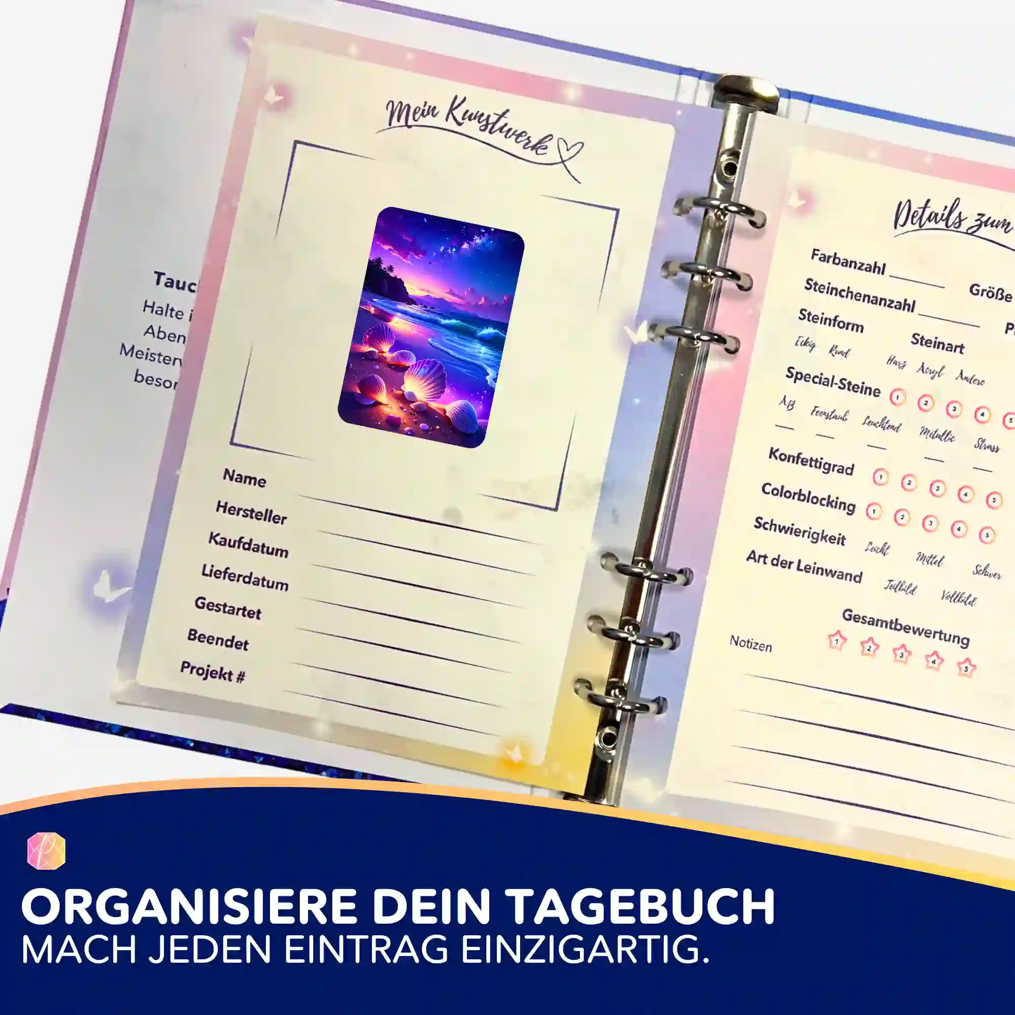 Aufkleber 5er-Set - Die Wunschmuscheln "Limited Edition" - Image 3