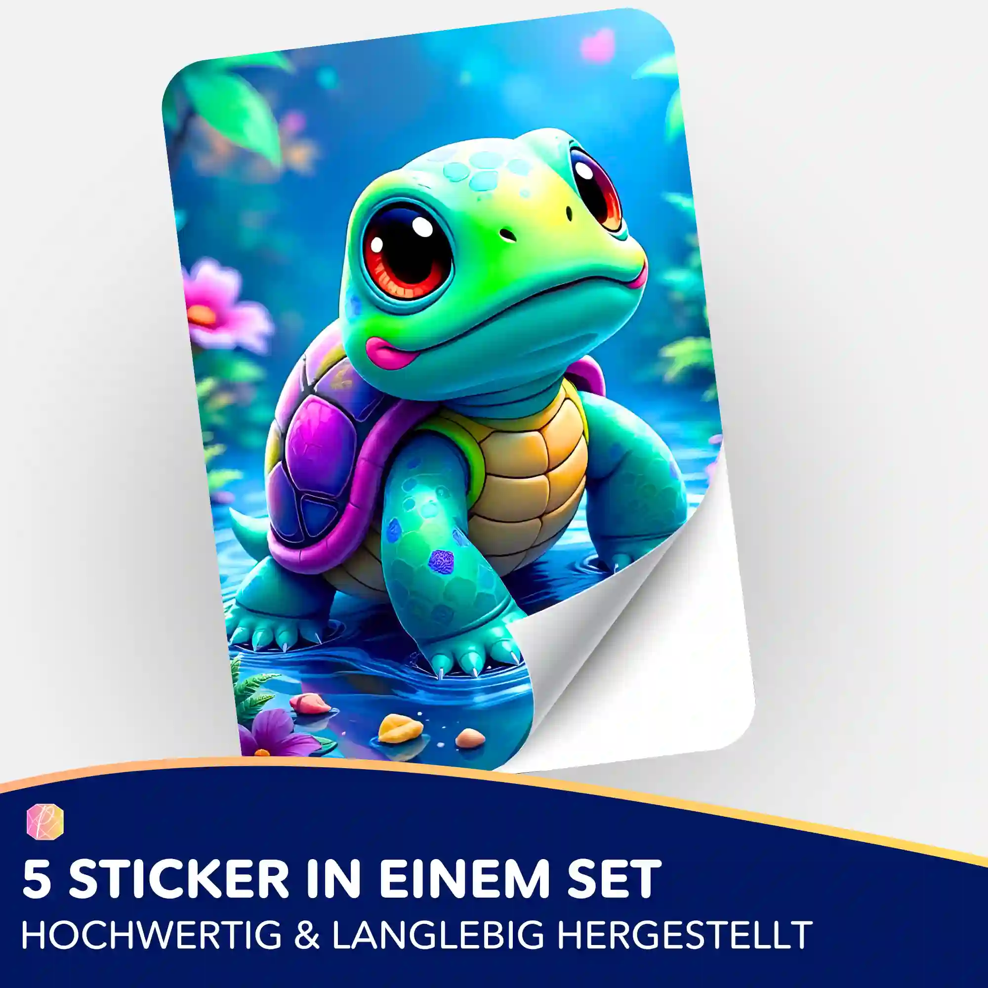 Aufkleber 5er-Set - Donatello - Image 2