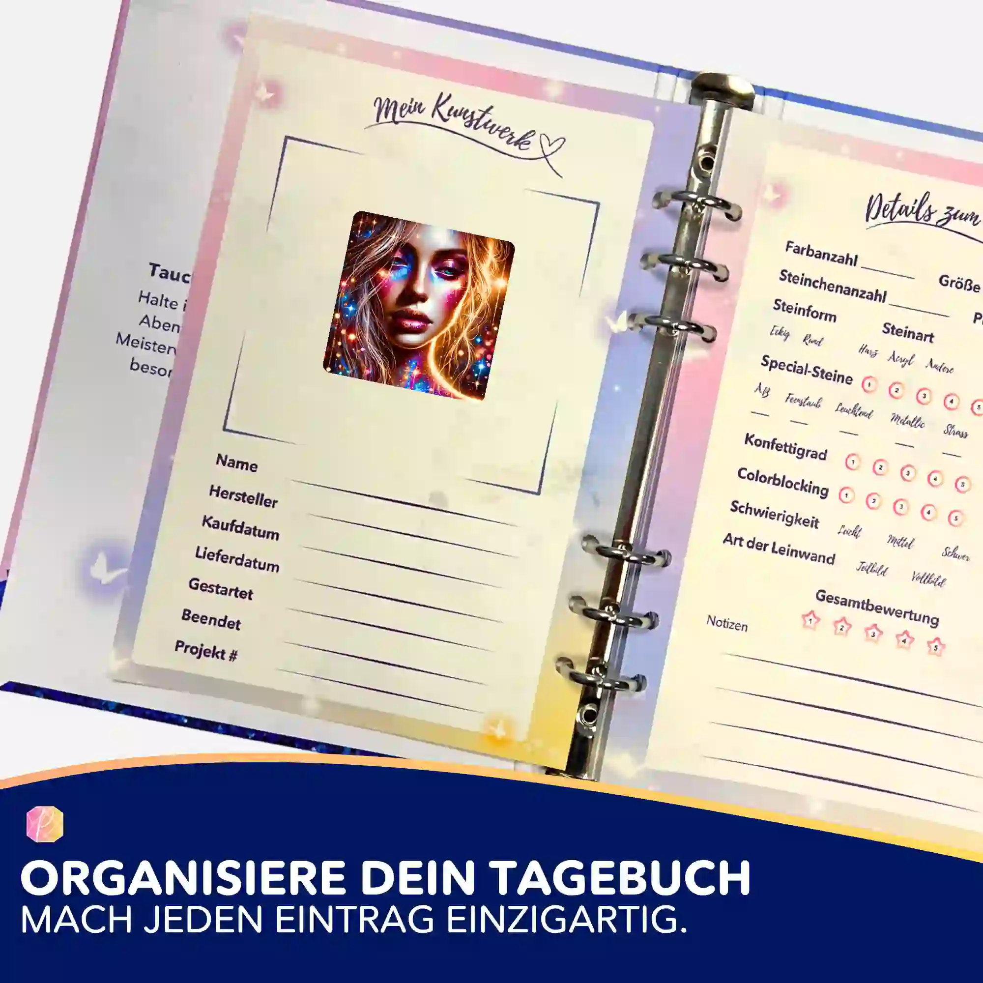 Aufkleber 5er-Set - Elara - Image 3