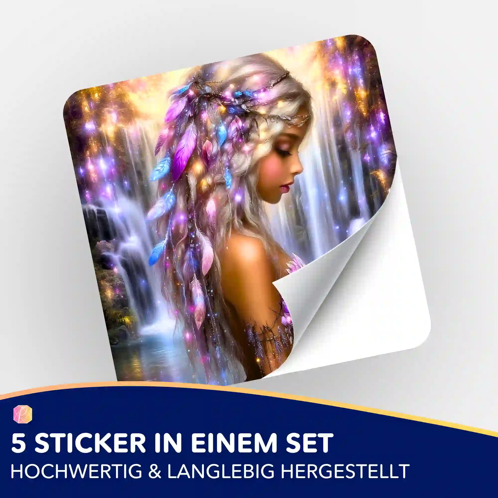 Aufkleber 5er-Set - Elysias Lied - Image 2