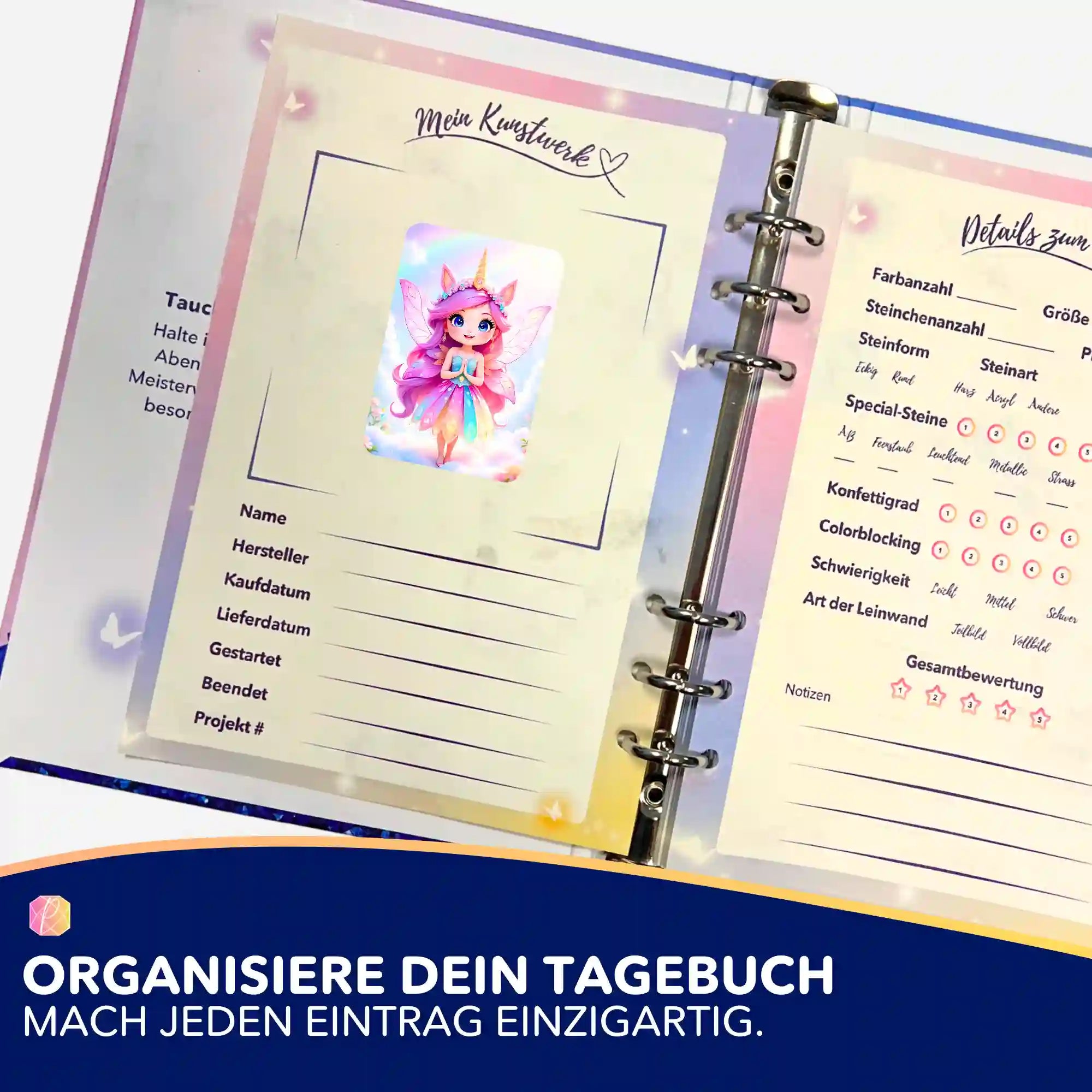 Aufkleber 5er-Set - Fairydust Special - Fee im Wolkenreich - Image 3