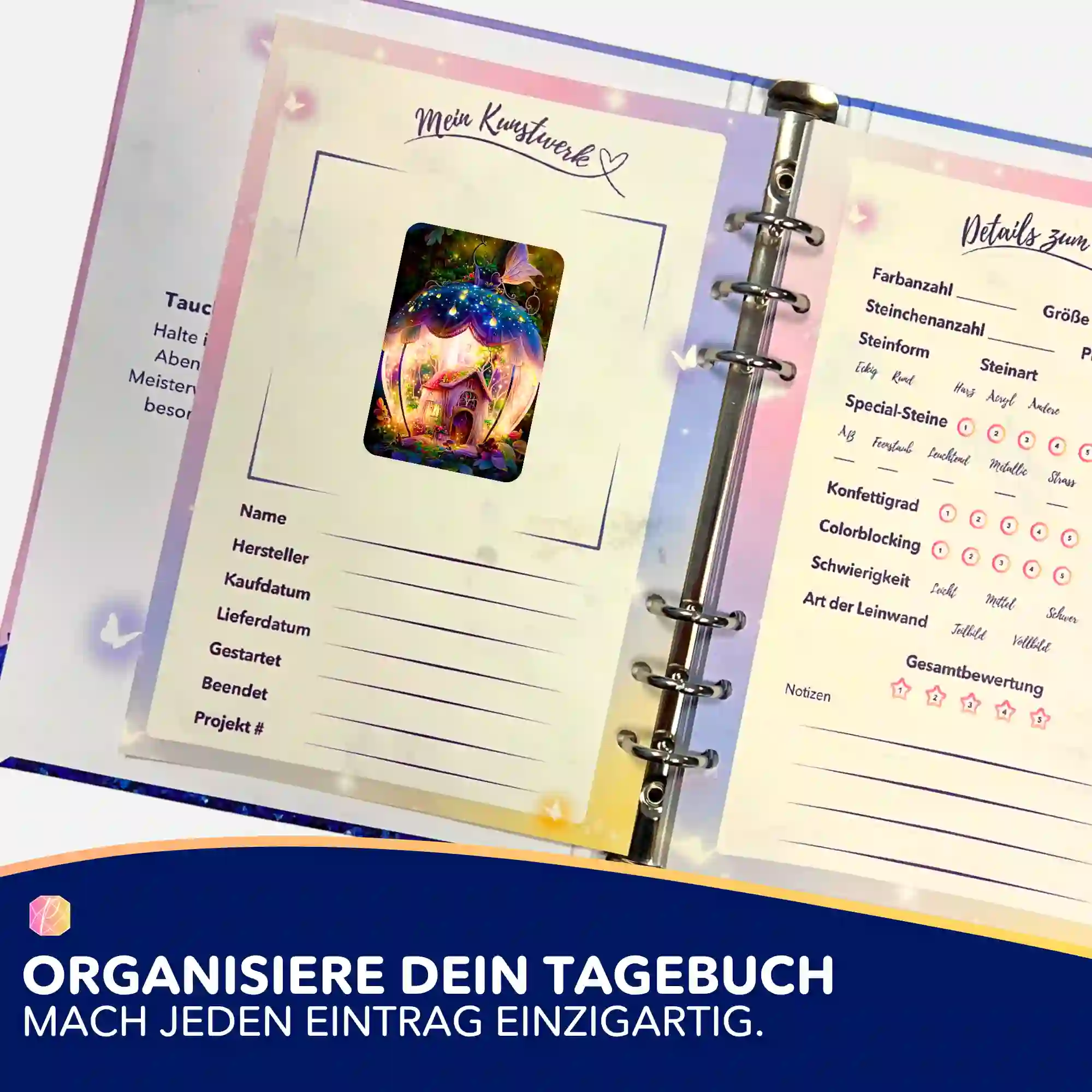 Aufkleber 5er-Set - Fantasiehaus - Image 3