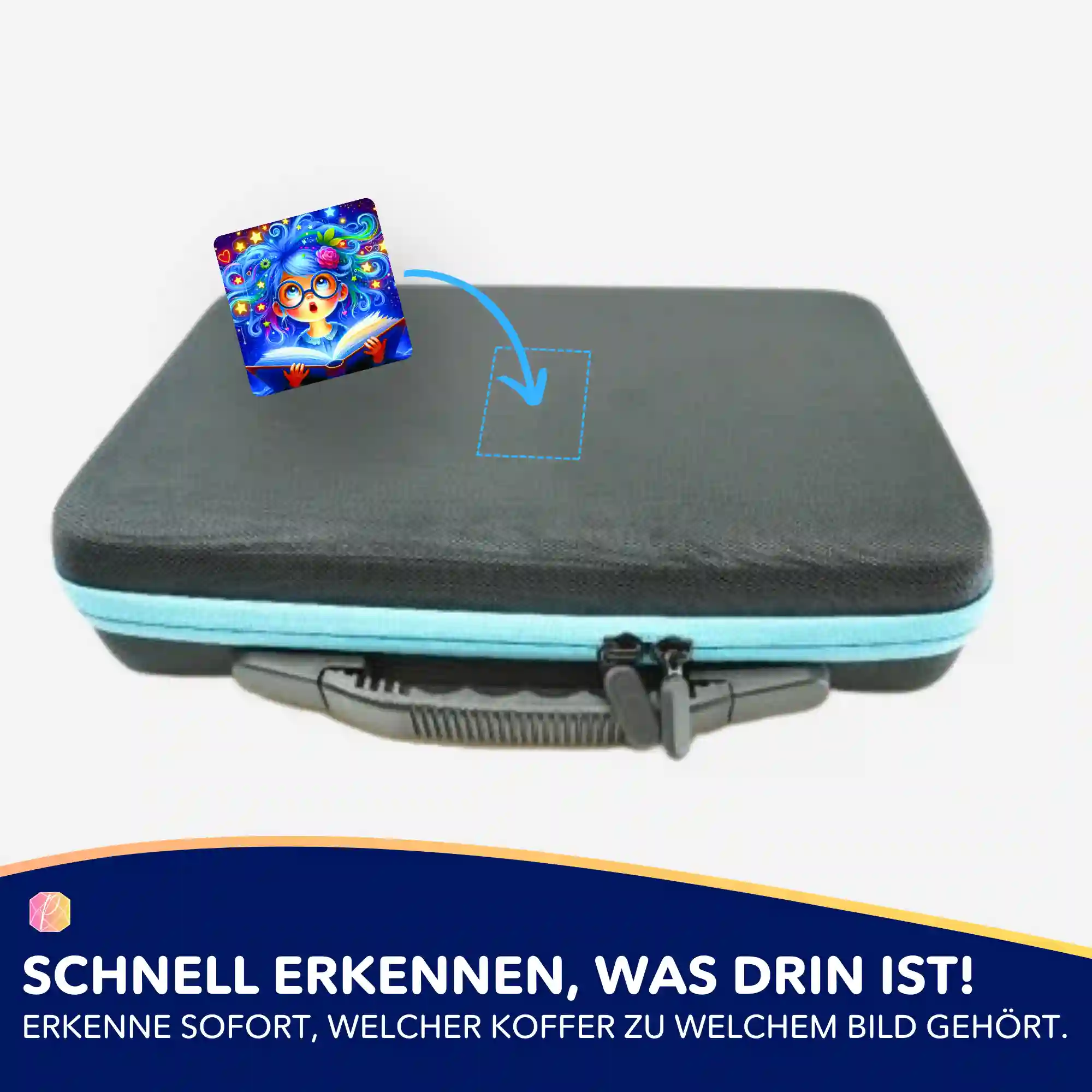 Aufkleber 5er-Set - Lesemaus Josephine - Image 4