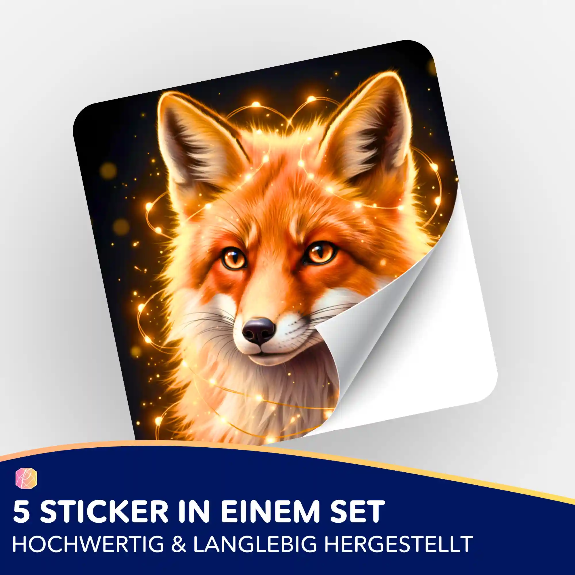 Aufkleber 5er-Set - Lyra - Image 2