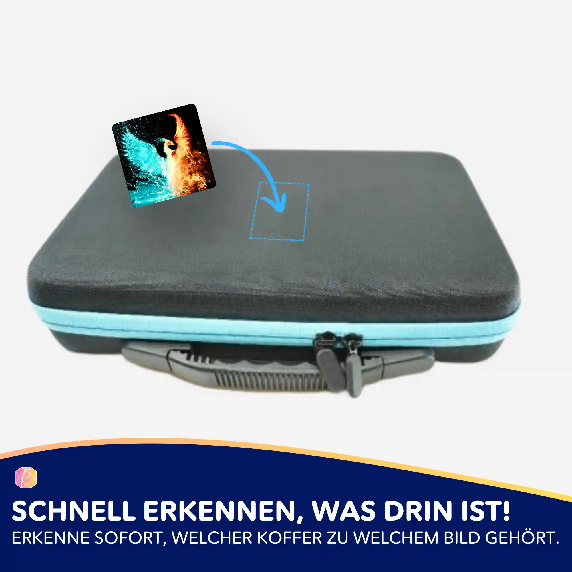 Aufkleber 5er-Set - Phönix der Elemente - Image 4