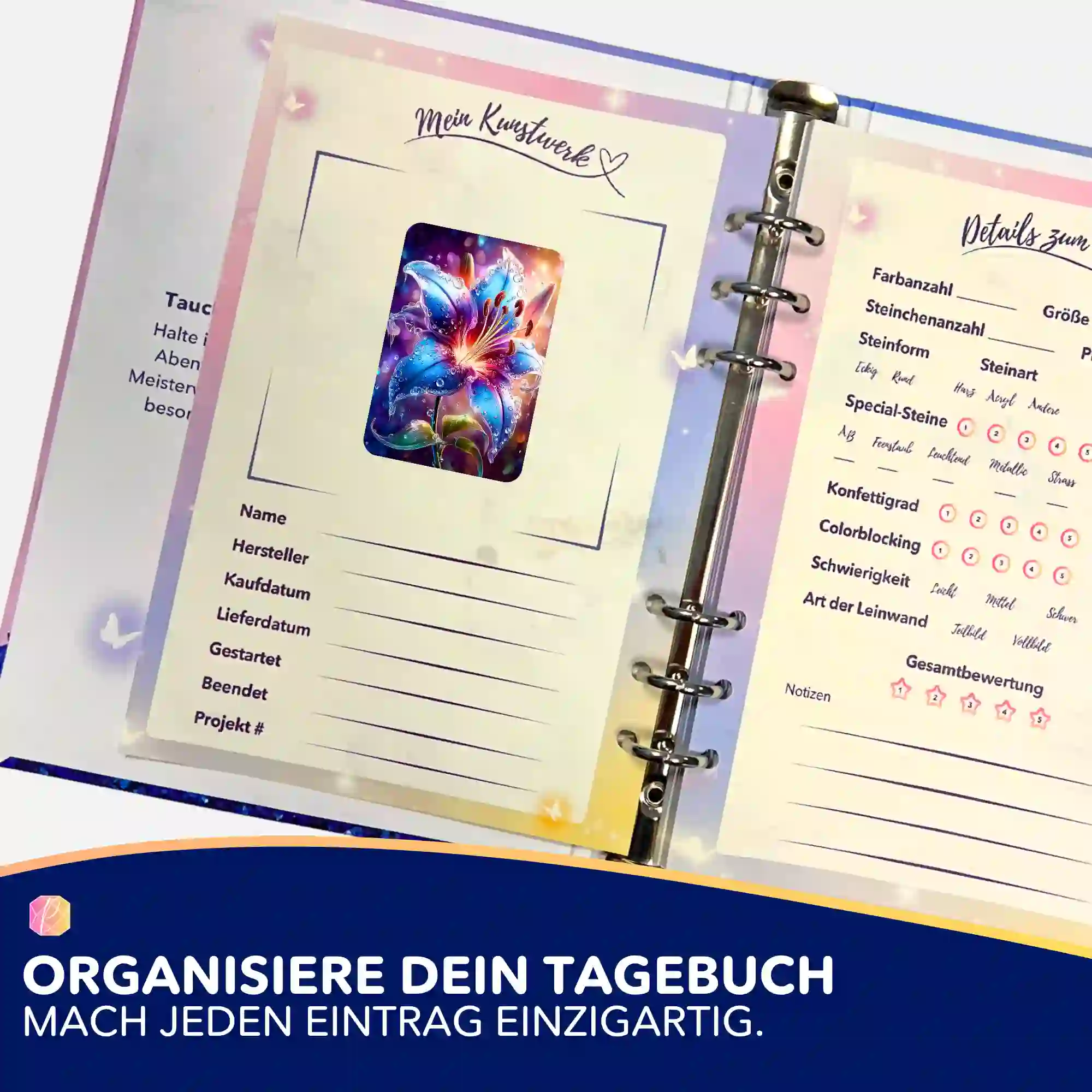 Aufkleber 5er-Set - Regenlied - Image 3