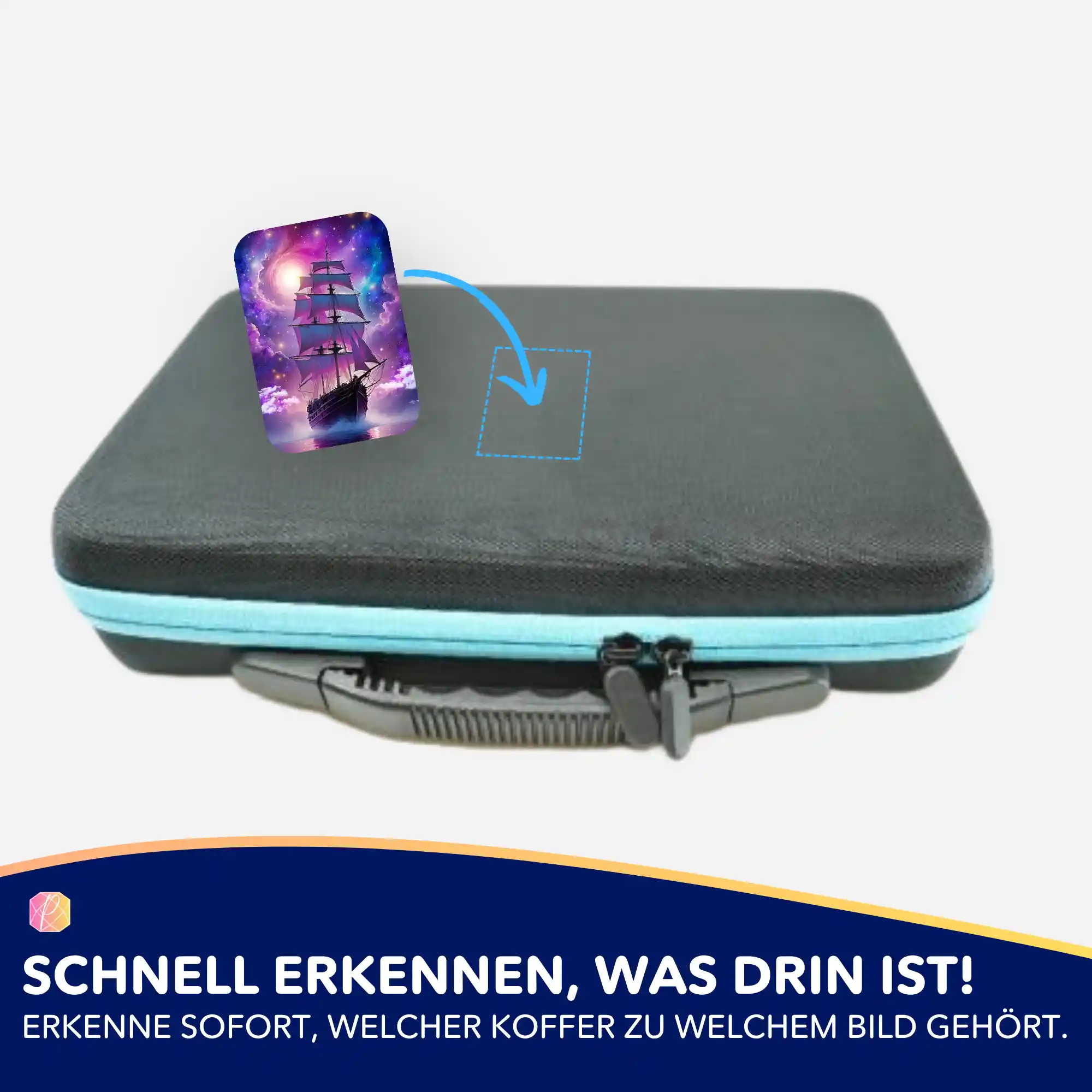 Aufkleber 5er-Set - Starlight Ocean - Image 4