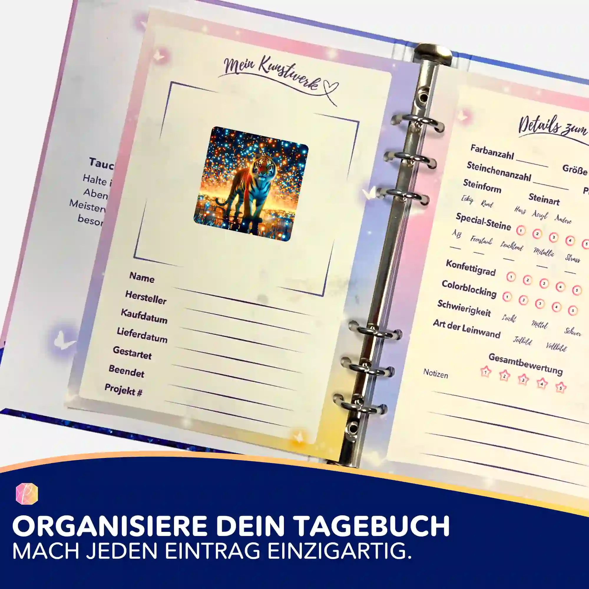 Aufkleber 5er-Set - Sternenwächter - Image 3