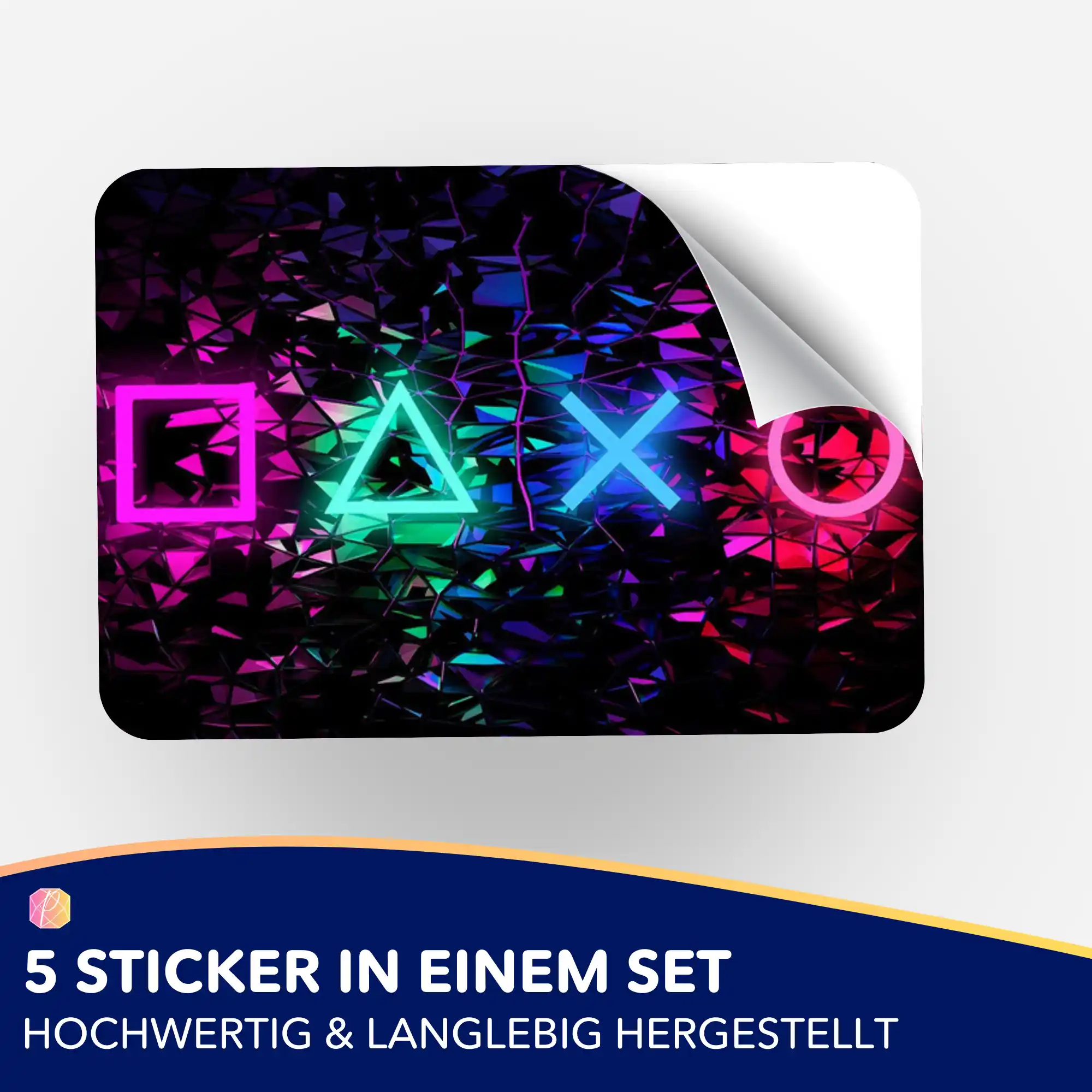 Aufkleber 5er-Set - The Game - Image 2