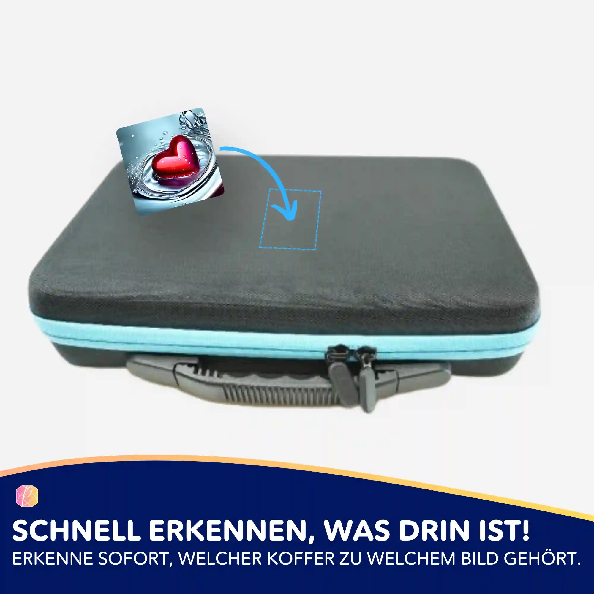 Aufkleber 5er-Set - Waterheart - Image 4