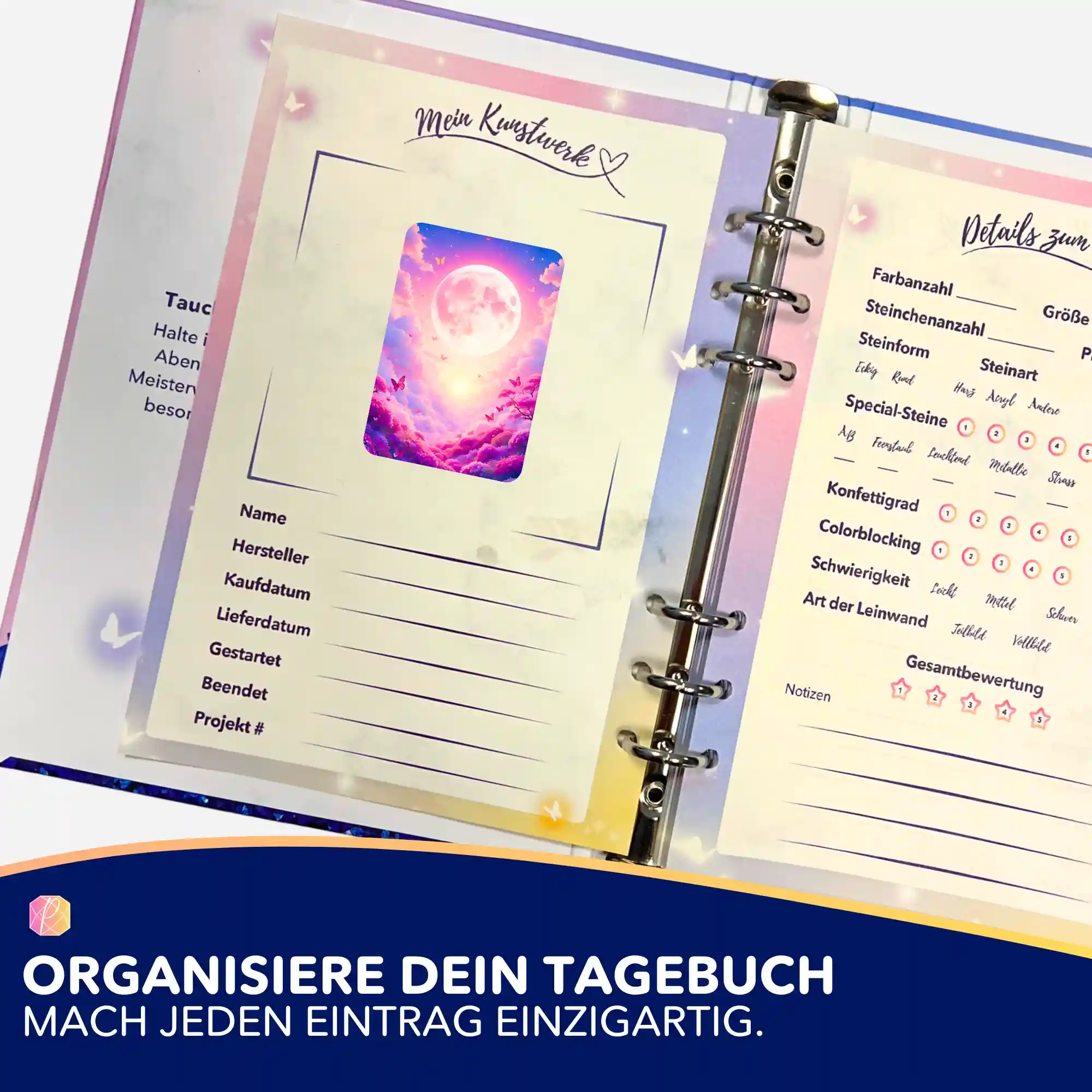Aufkleber 5er-Set - Wolkenreich - Image 3