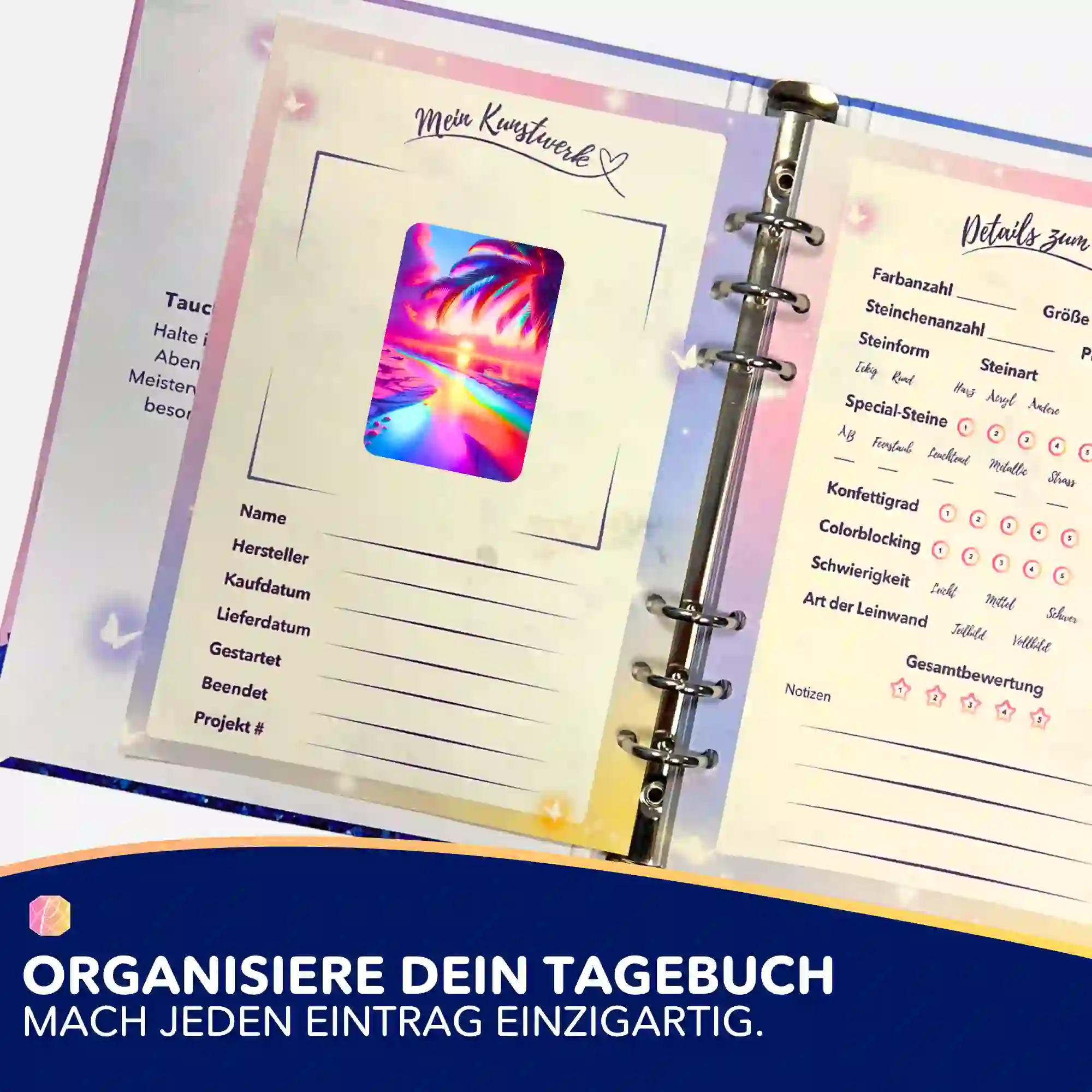 Aufkleber 5er-Set - Zauberstrand - Image 3