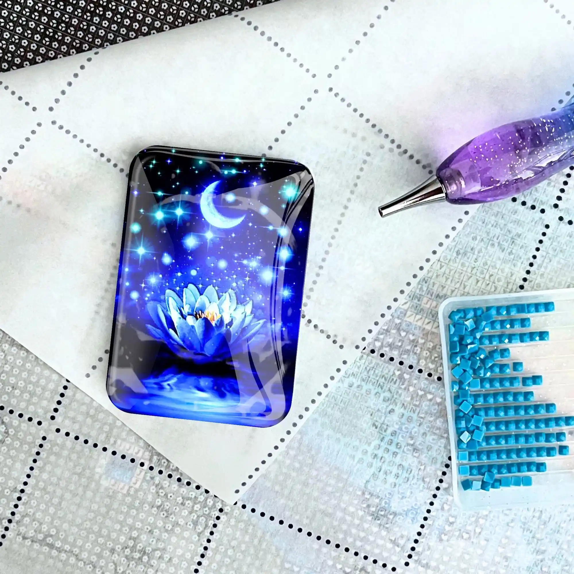 Cover Minder - Blaue Seerose MINI - Image 2
