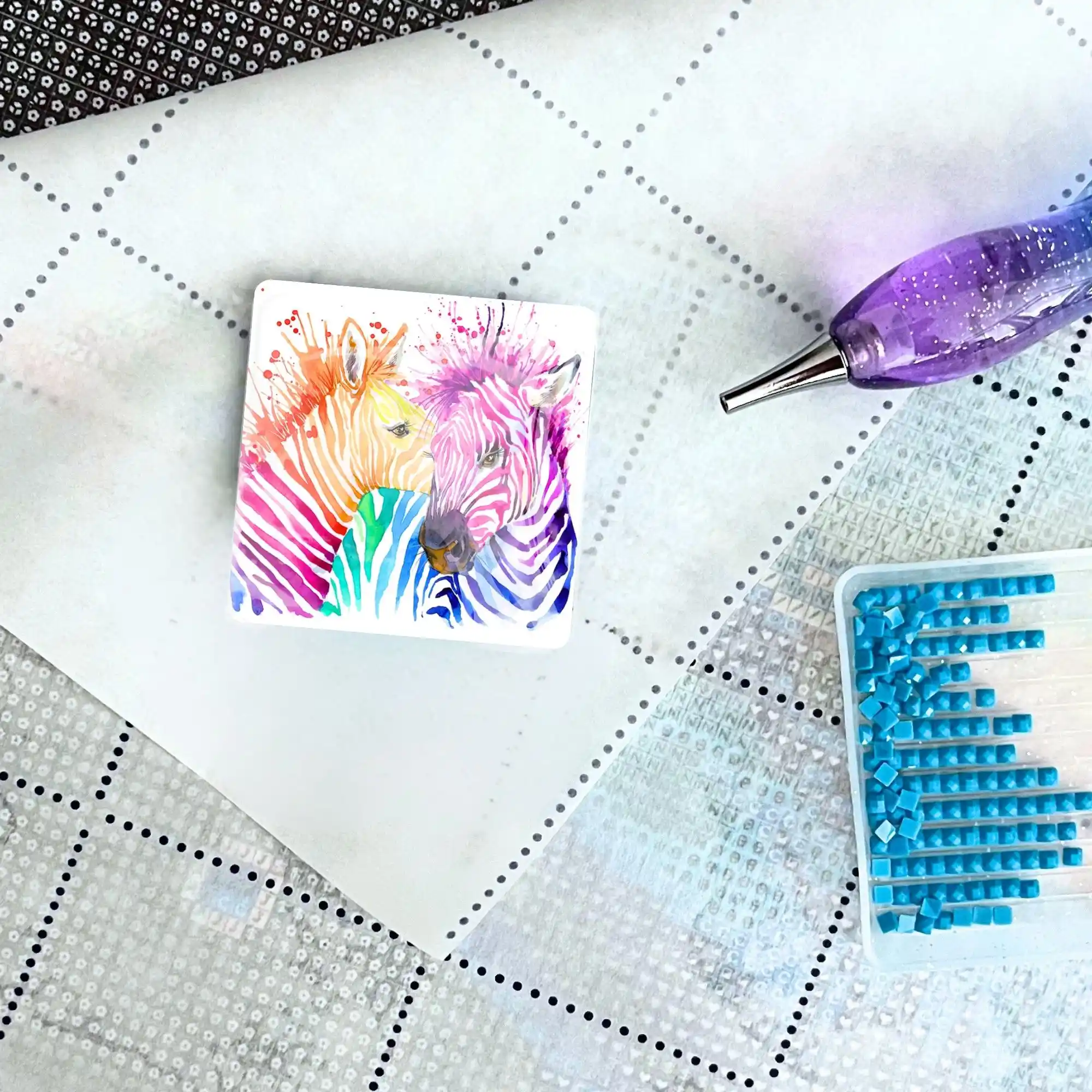Cover Minder - Bunte Zebras - Image 2