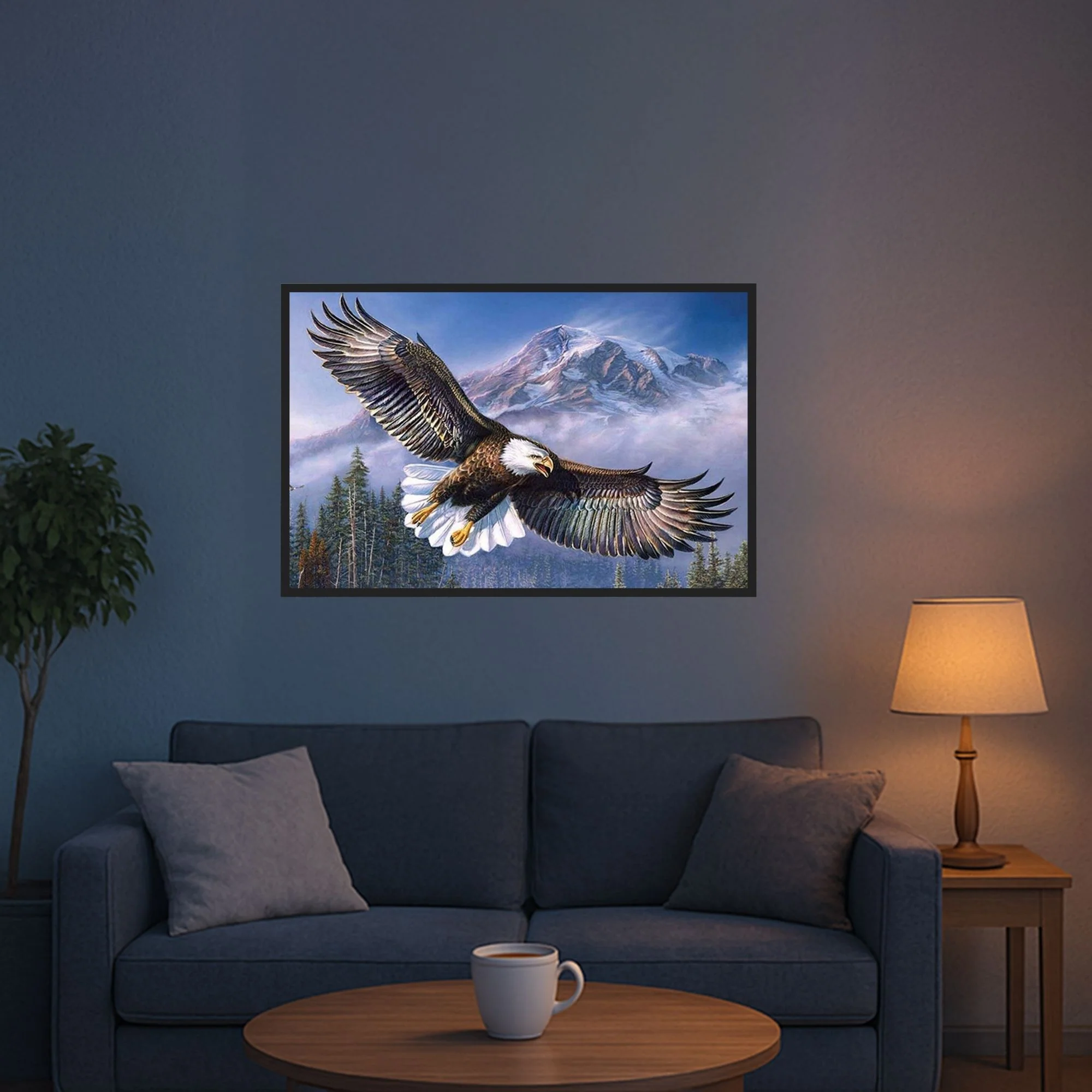 Diamond Painting - Adler der Berge - Image 5