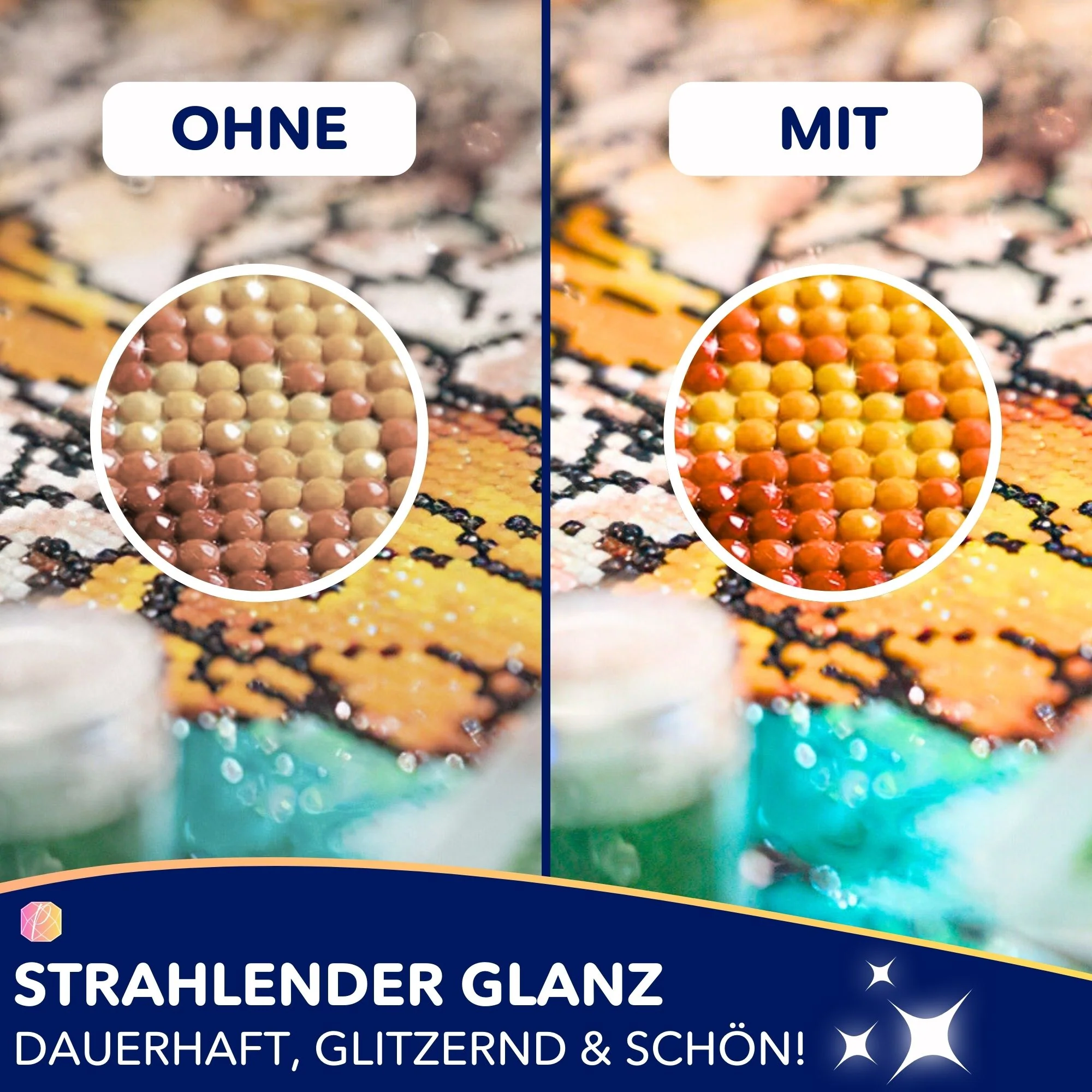 Diamond Painting Versiegelung® für besseren Halt & Glanzeffekt - Das Original - Image 3