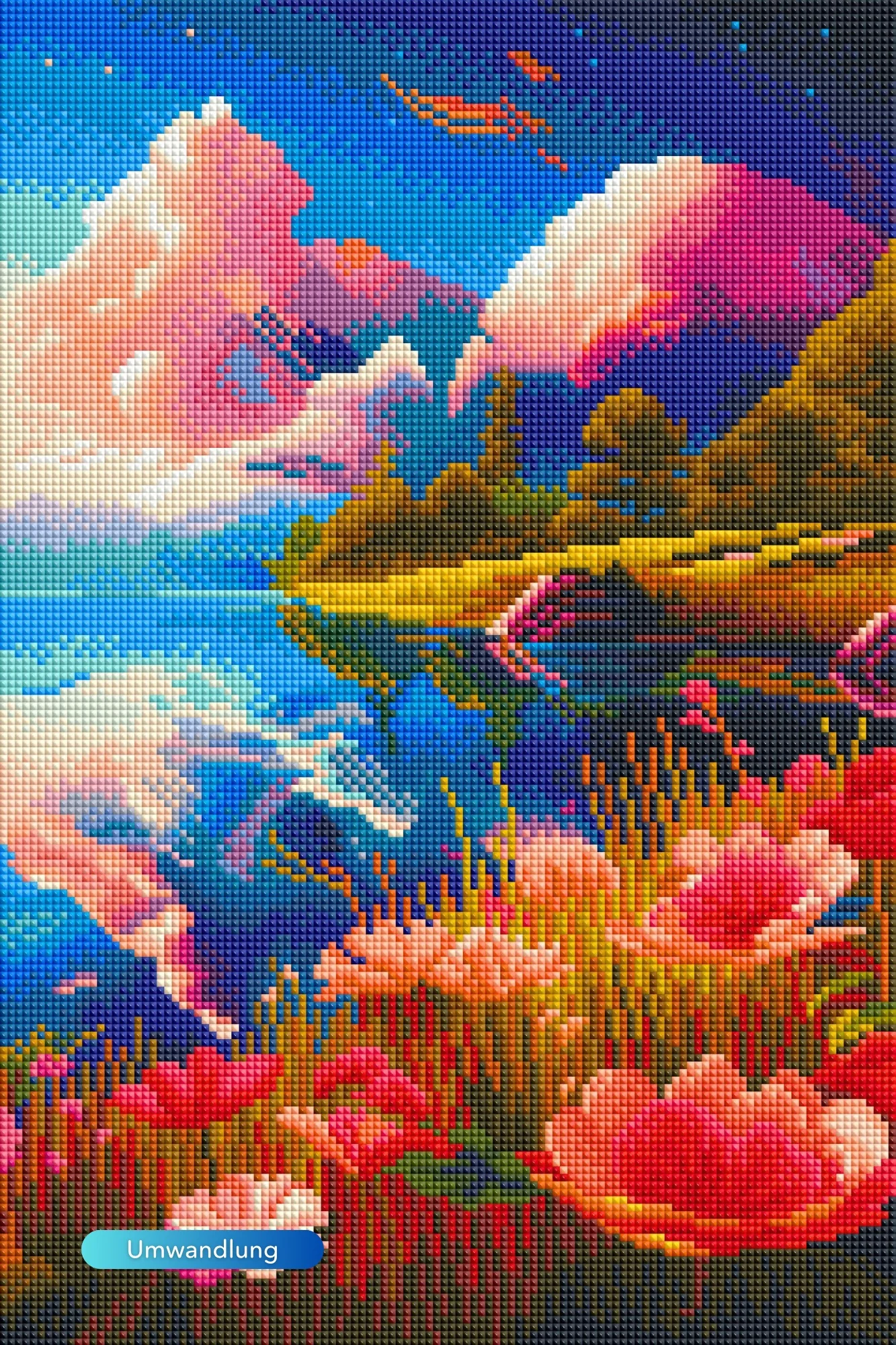 Diamond Painting - Blick auf den See - Image 2