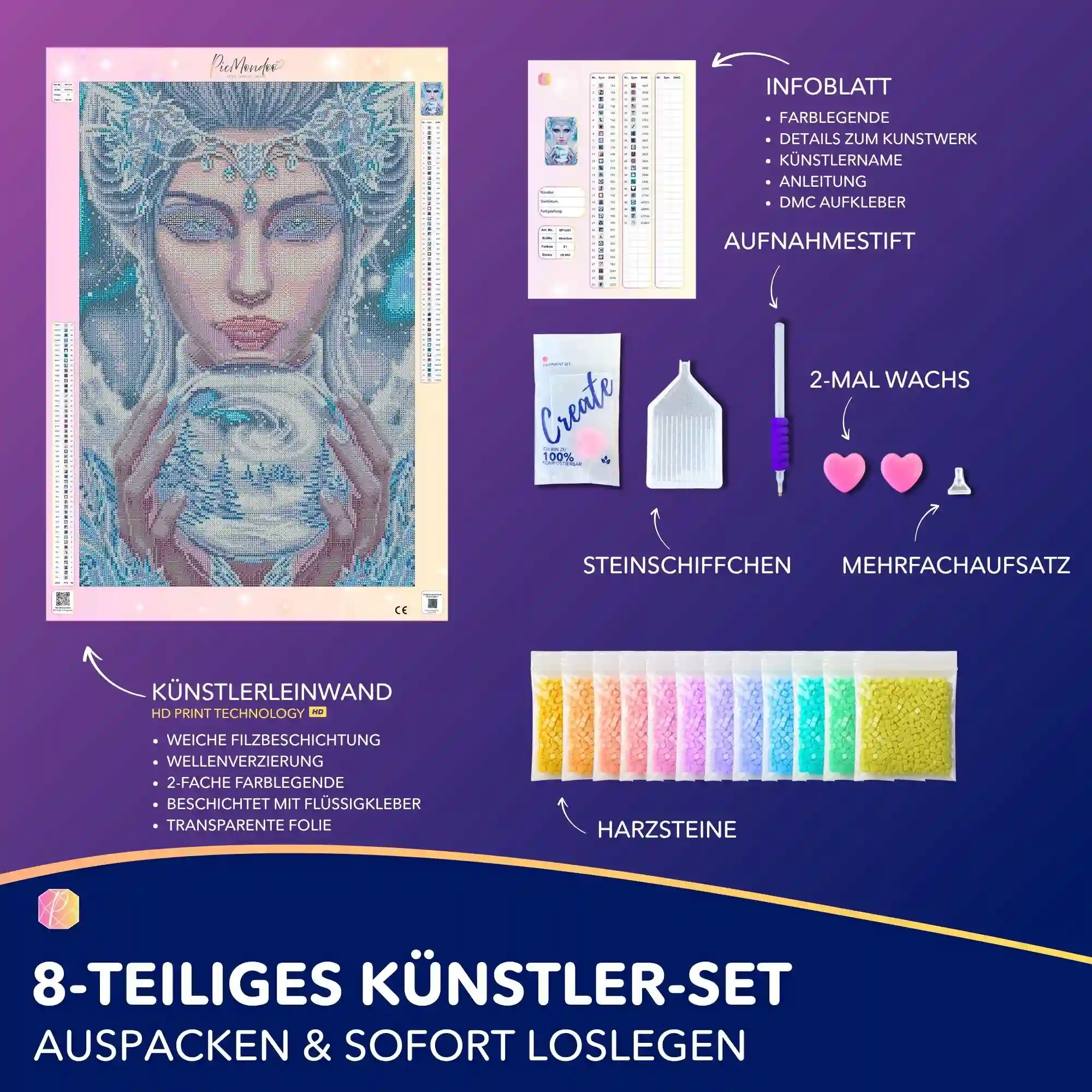 Diamond Painting - Eiskönigin - Image 3