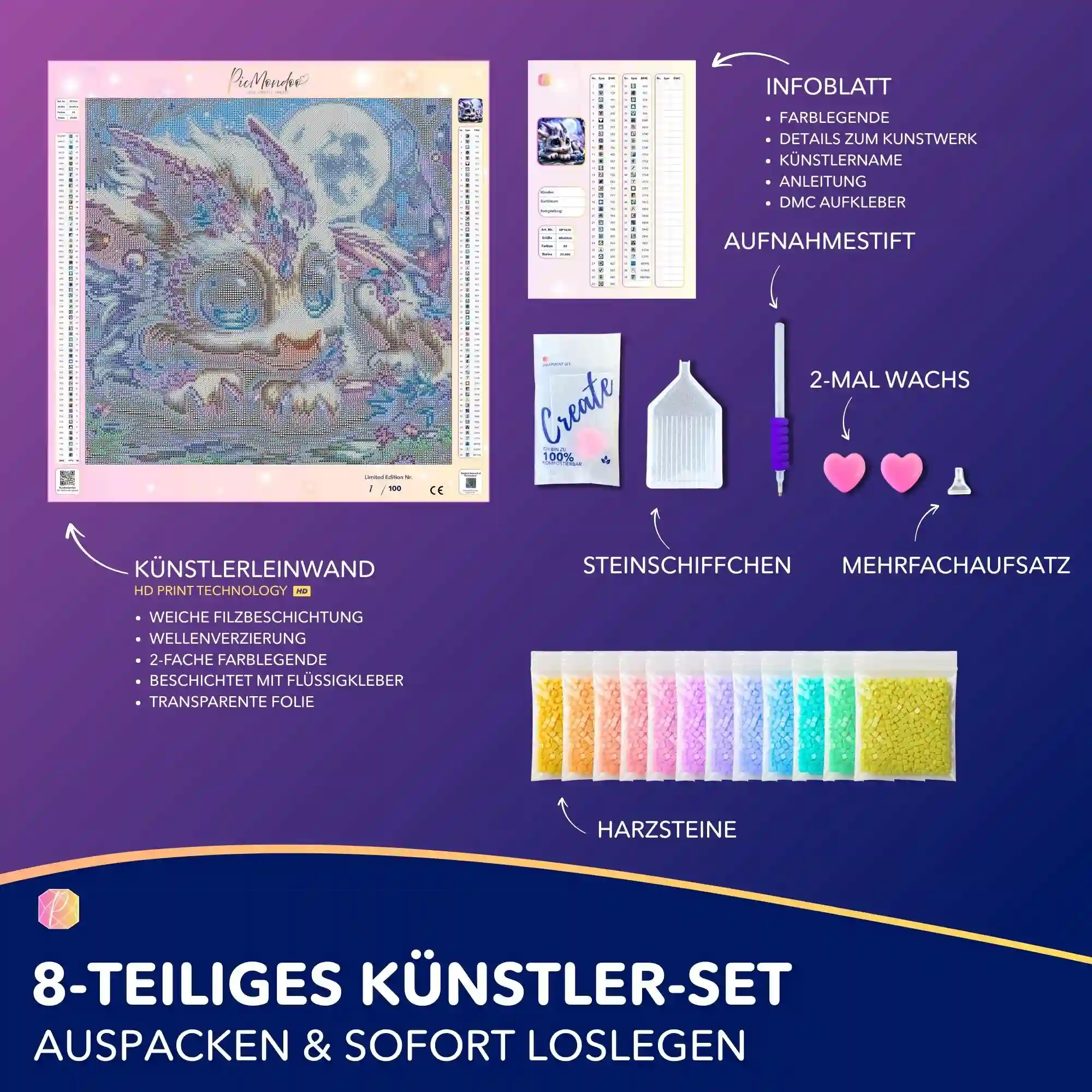 Diamond Painting - Lunaris "Limited Edition" - Image 3