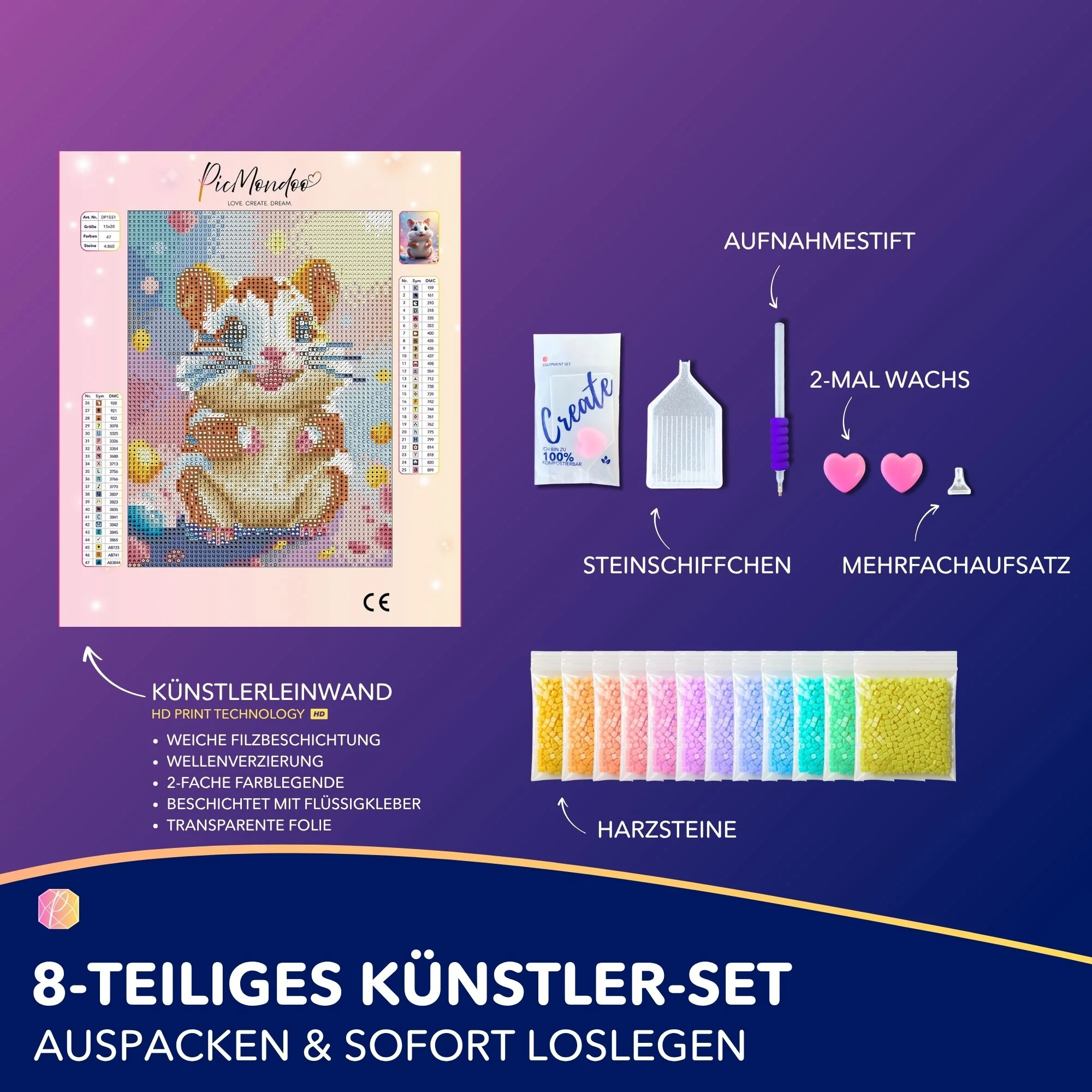 Diamond Painting Mini - Bille - Image 4