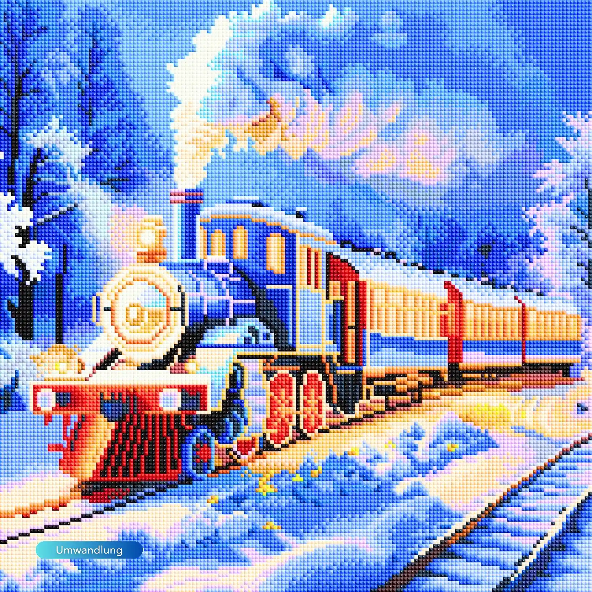 Diamond Painting - Night Train "Limited Edition" - Image 2