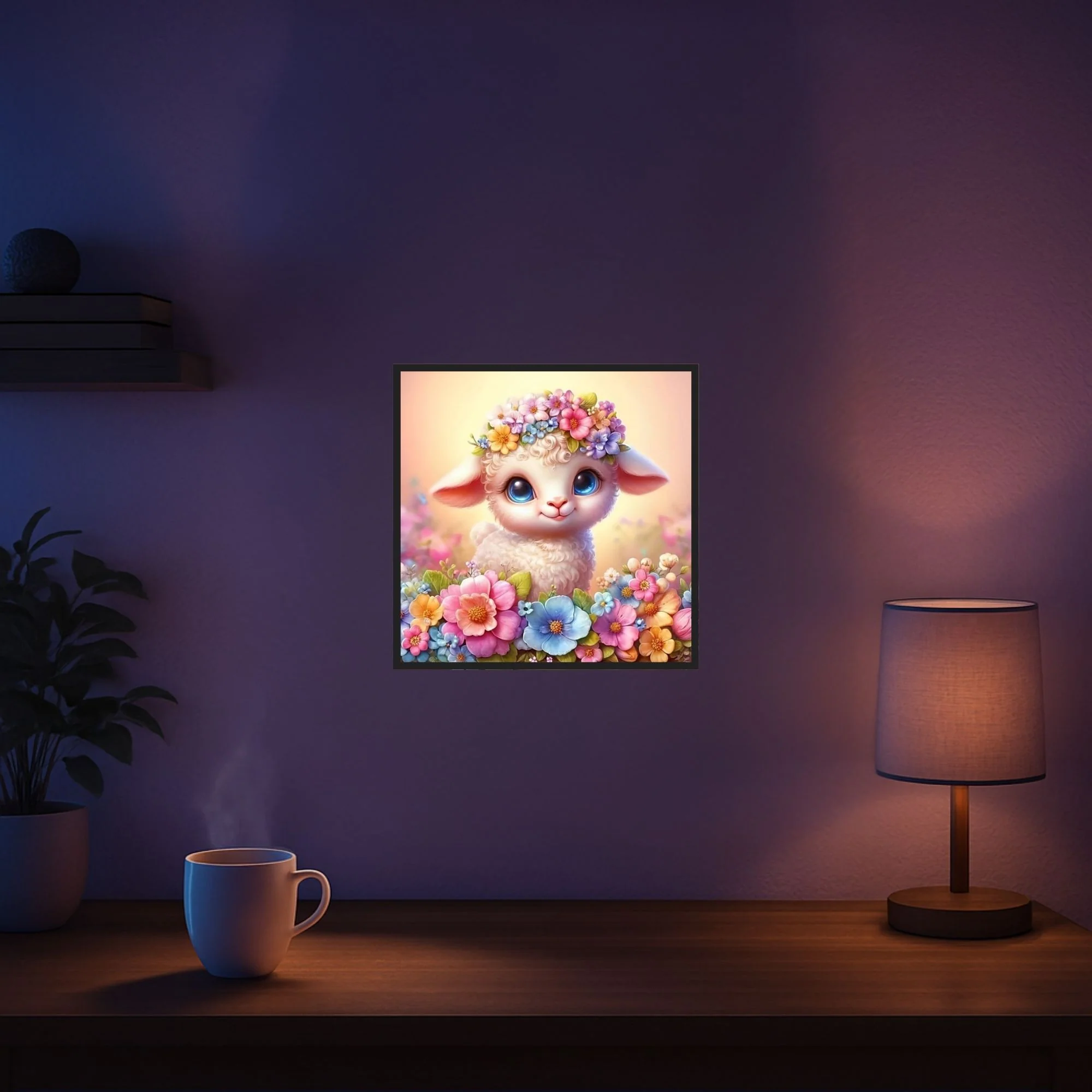Diamond Painting - Osterlämmchen Lupina - Image 5