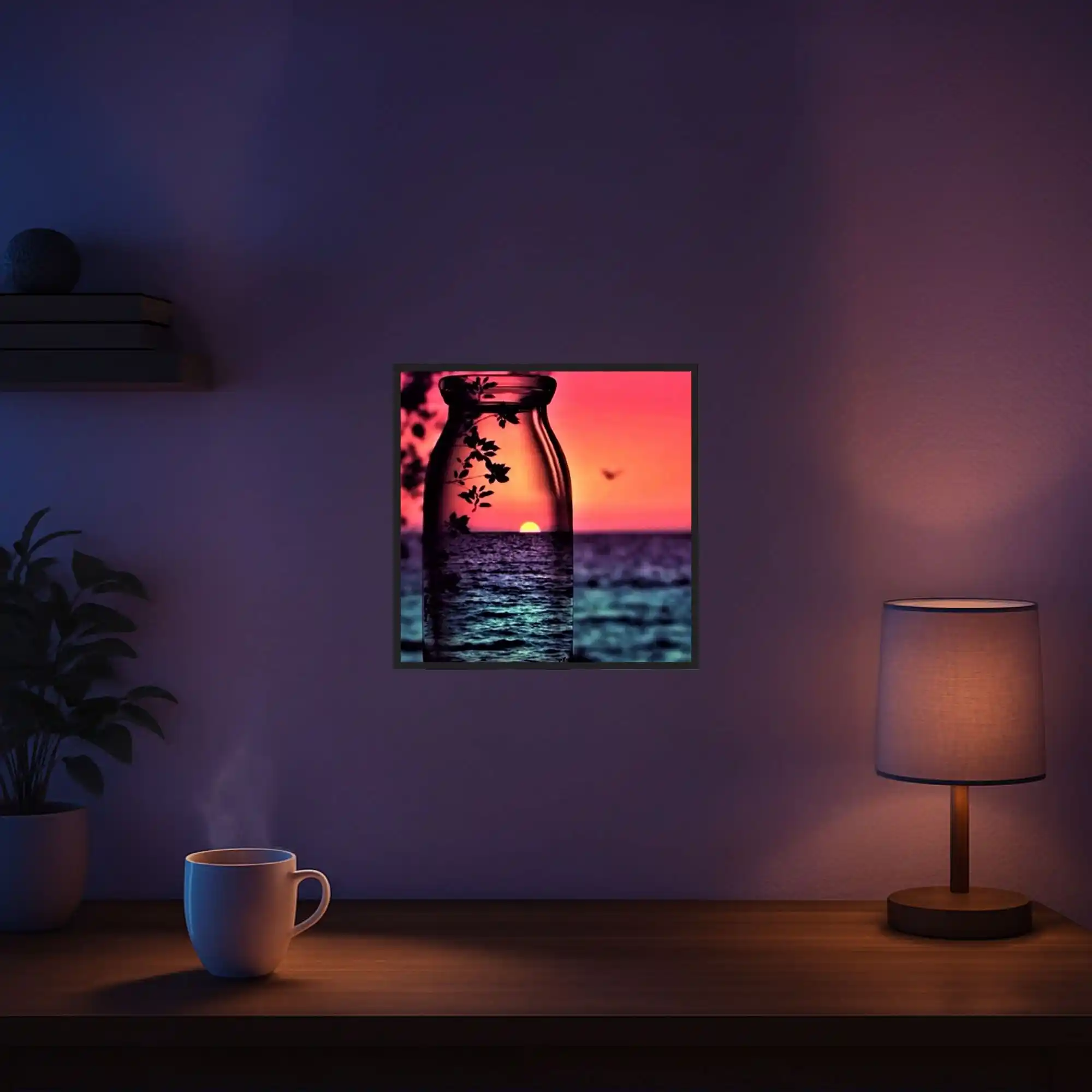 Diamond Painting - Roter Sonnenuntergang - Image 5