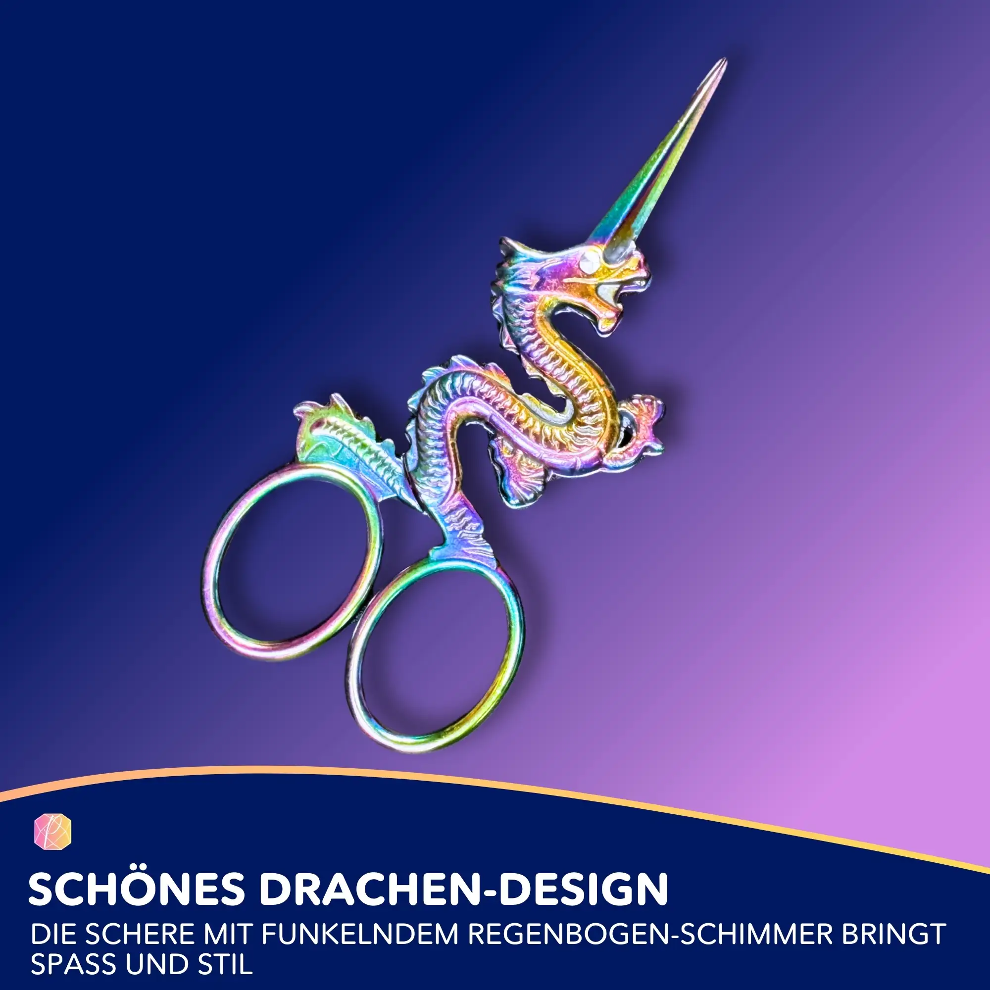 Diamond Painting Schere - Drache - Image 5