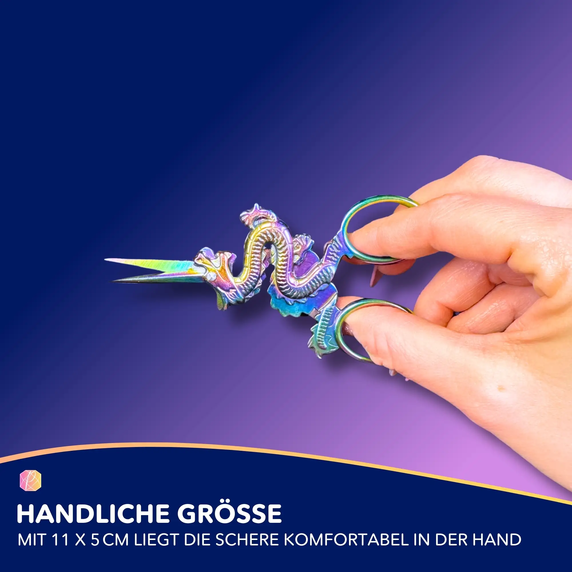 Diamond Painting Schere - Drache - Image 6