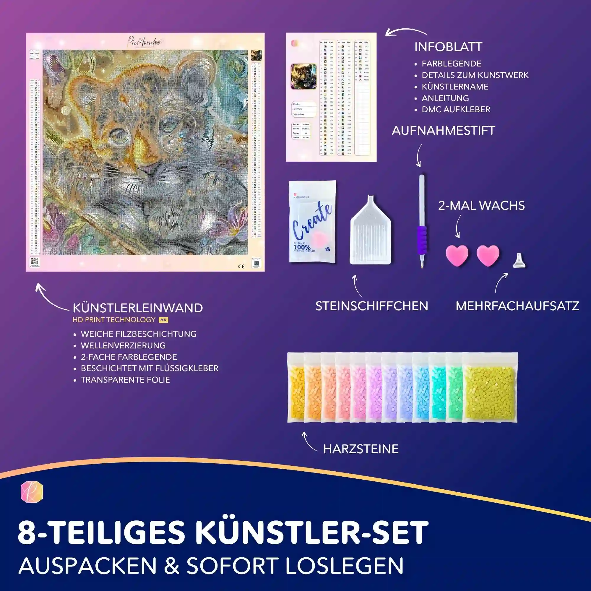 Diamond Painting - Sonnenfunke - Image 3