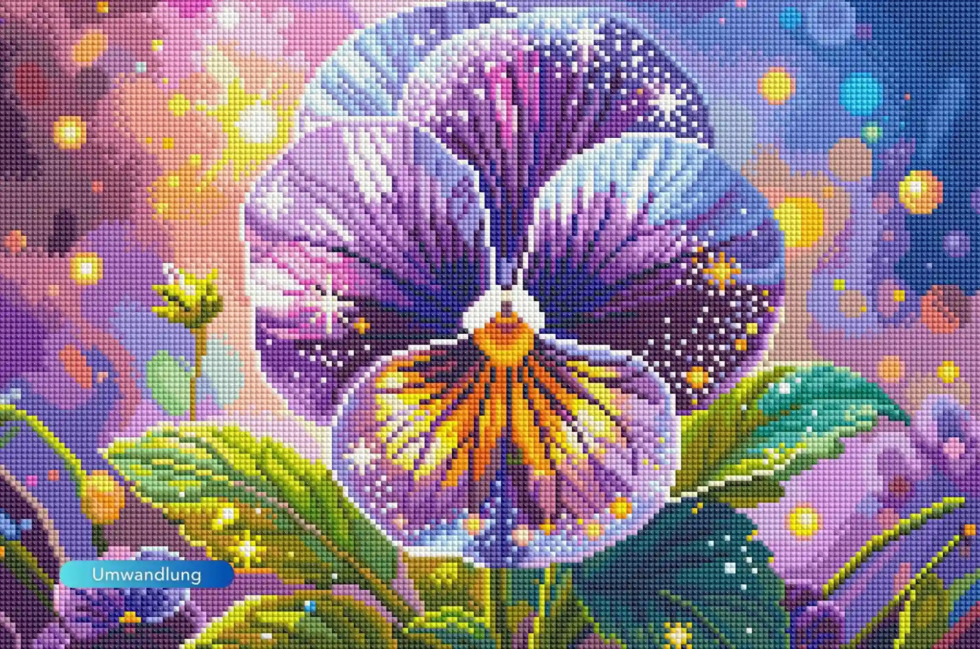 Diamond Painting - Sternenveilchen - Image 2