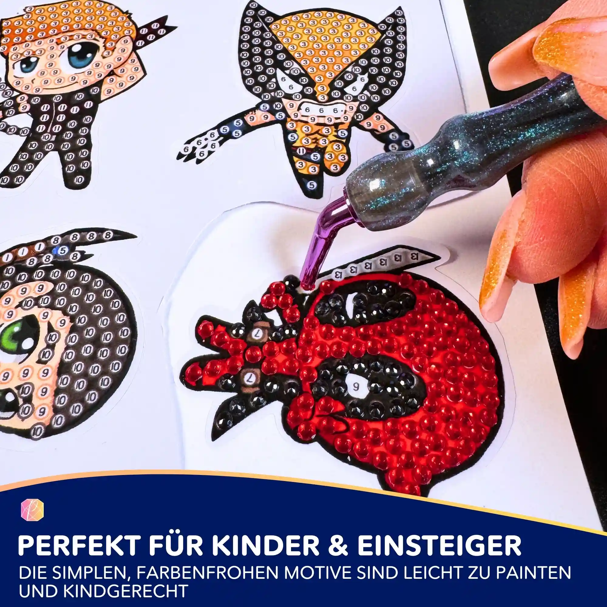 Diamond Painting Sticker - Superhelden - Image 4