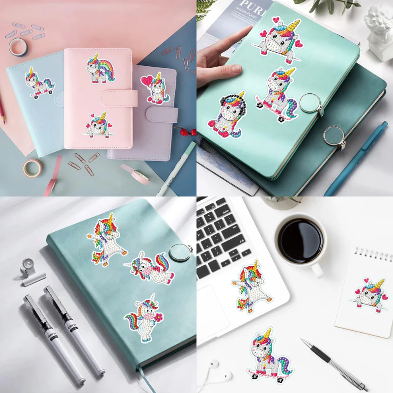 Diamond Painting Sticker - Sweet Unicorn - Image 3