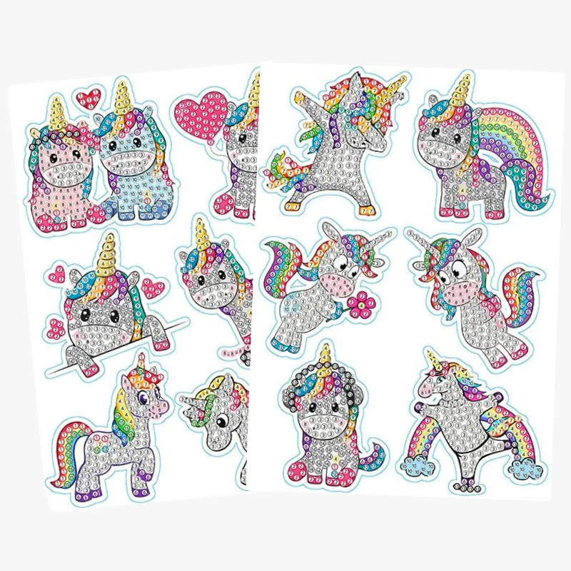 Diamond Painting Sticker - Sweet Unicorn - Image 4