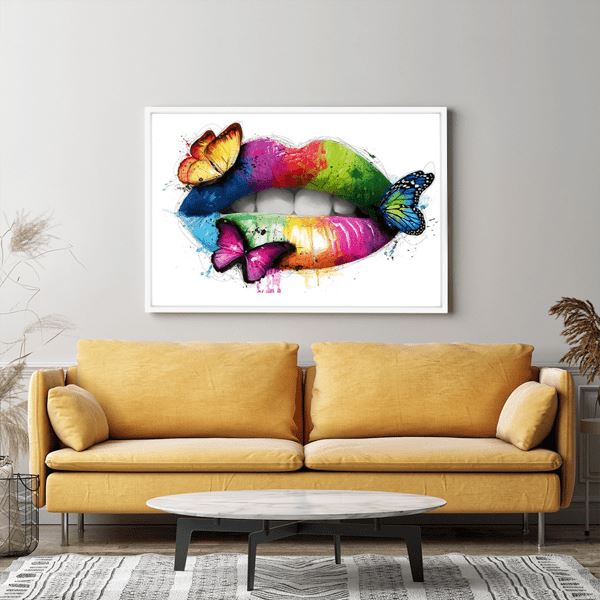 Diamond Painting Strass Special - XL Color Lips - Image 3