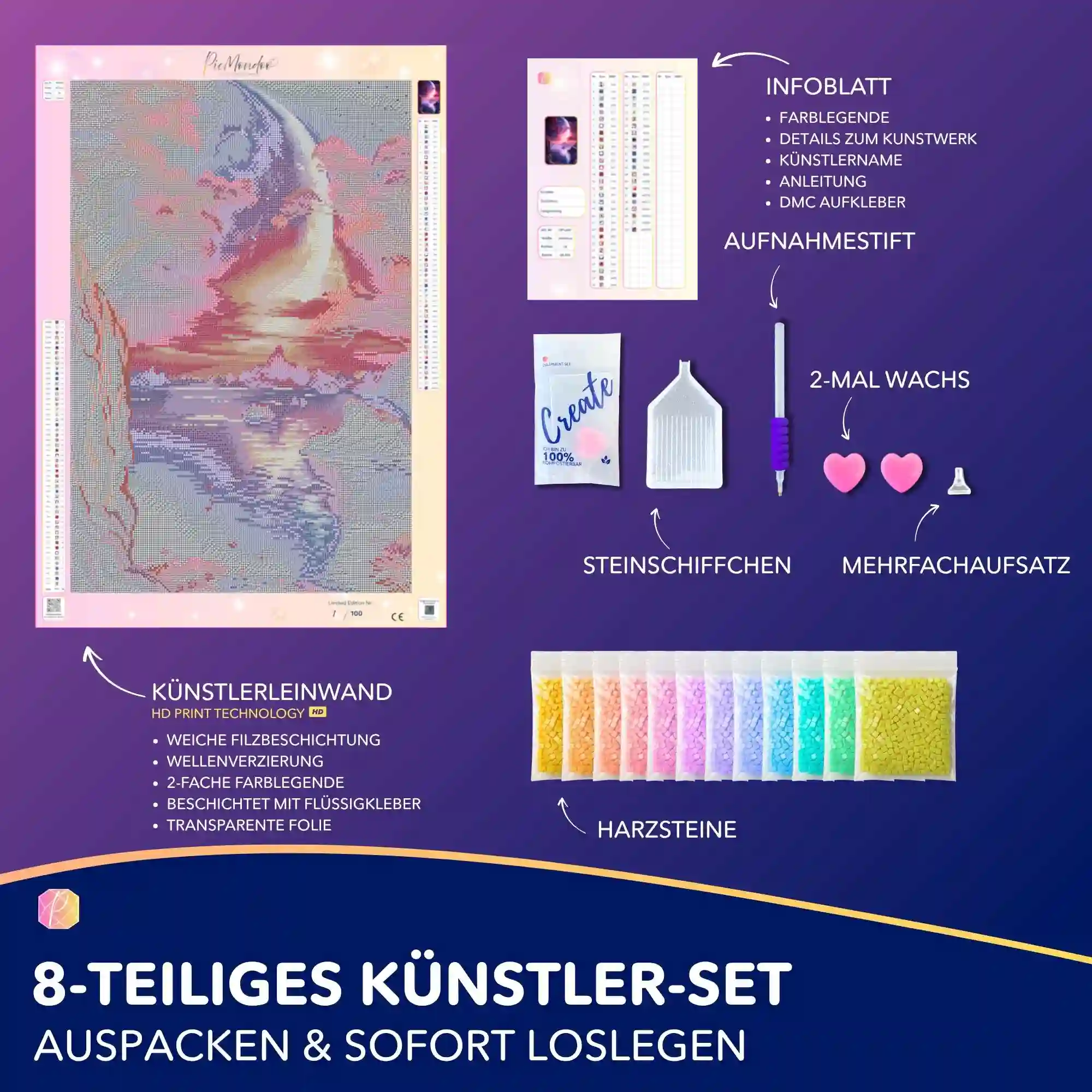 Diamond Painting - Traum von Lunara "Limited Edition" - Image 3