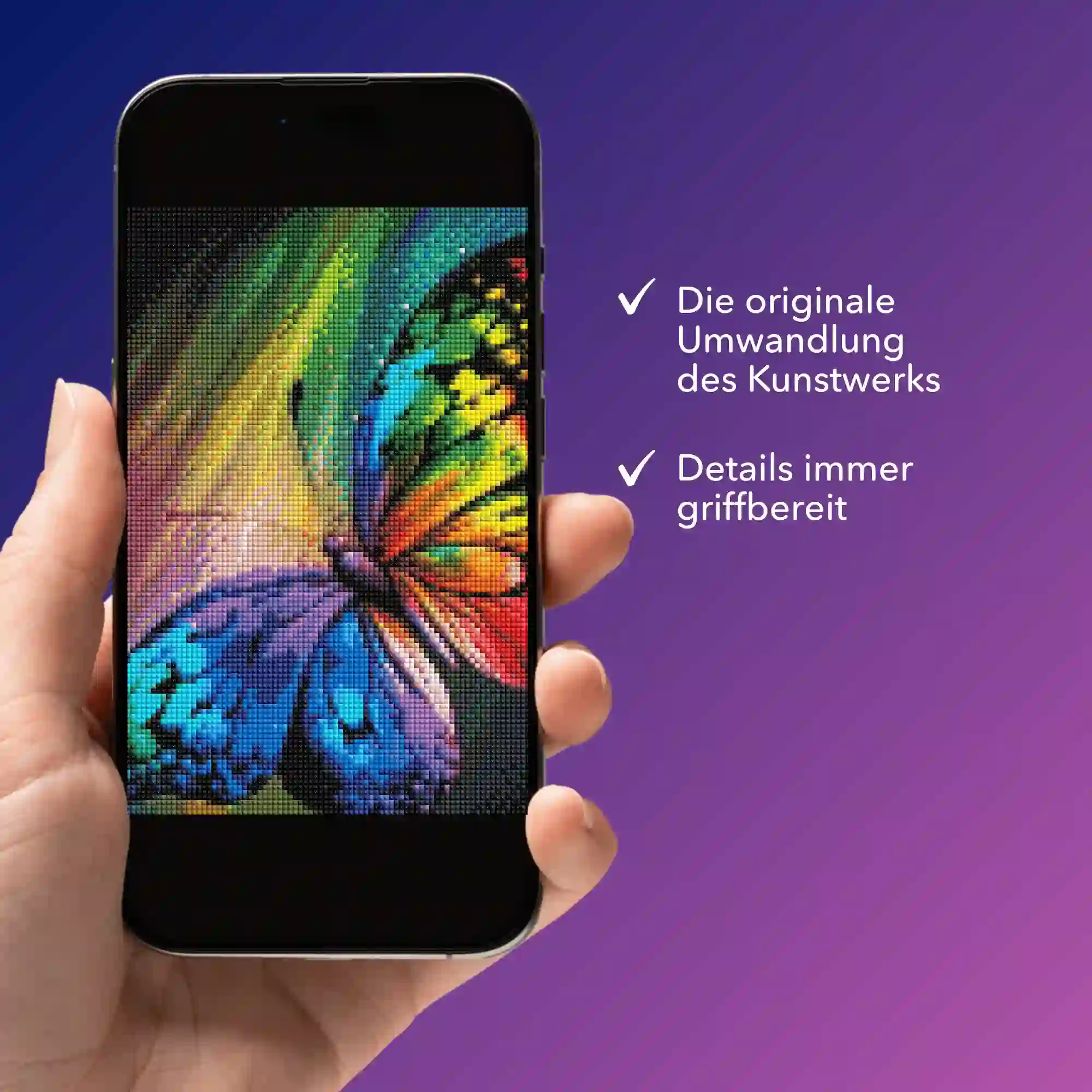 Digitale Bildmappe - Bunter Schmetterling - Image 3