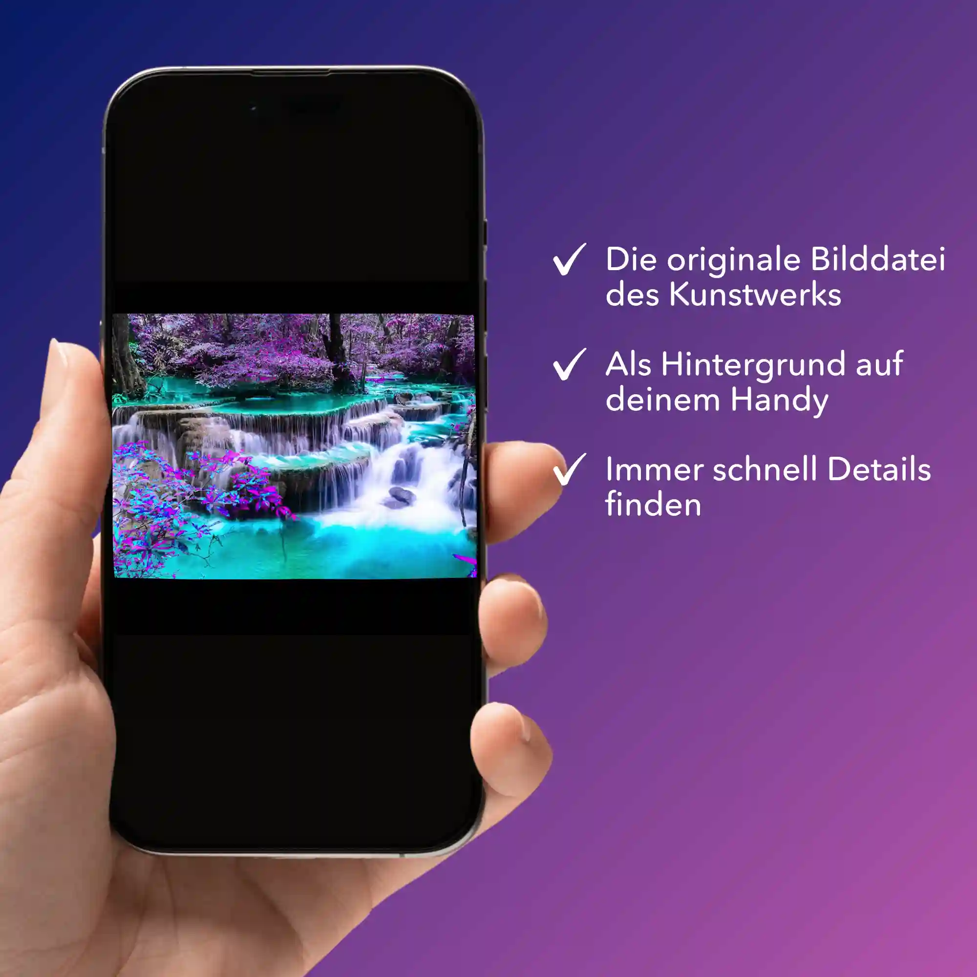 Digitale Bildmappe - Die Ruhe des Wasserfalles - Image 2