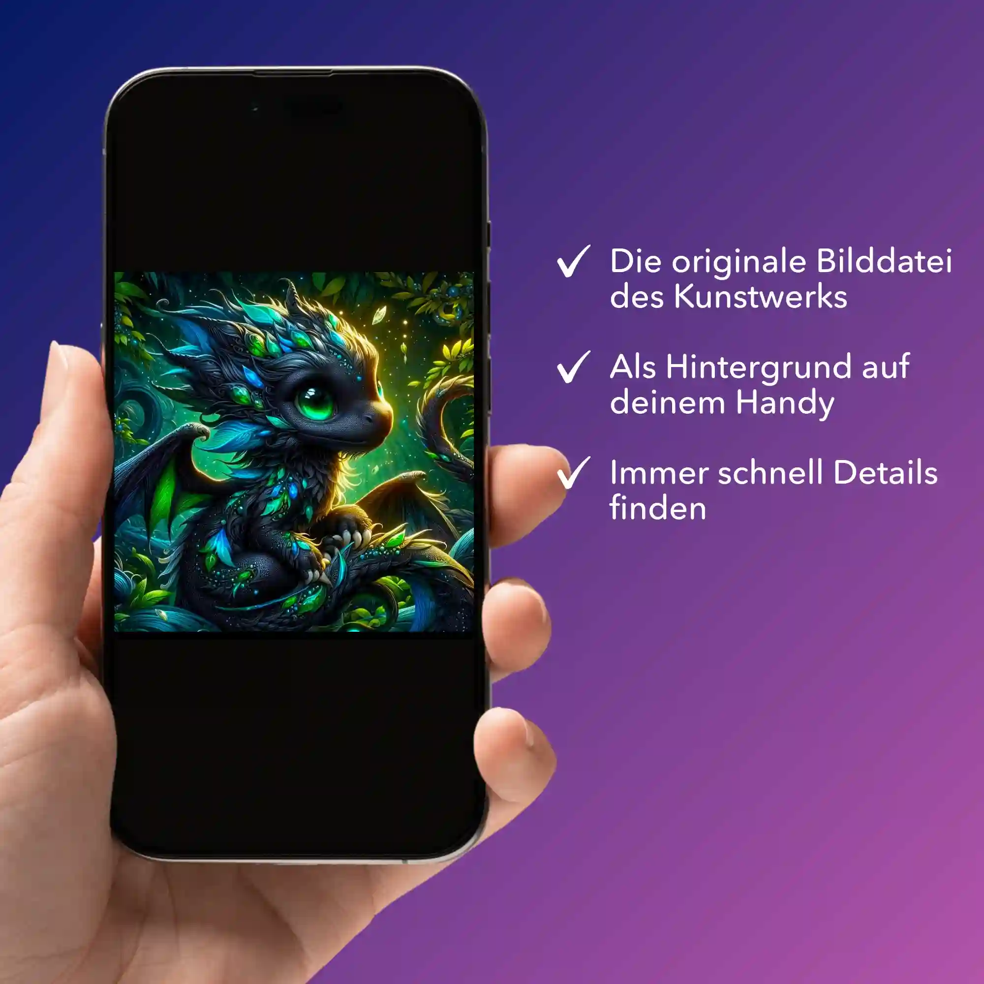 Digitale Bildmappe - Drago der kleine Drache - Image 2