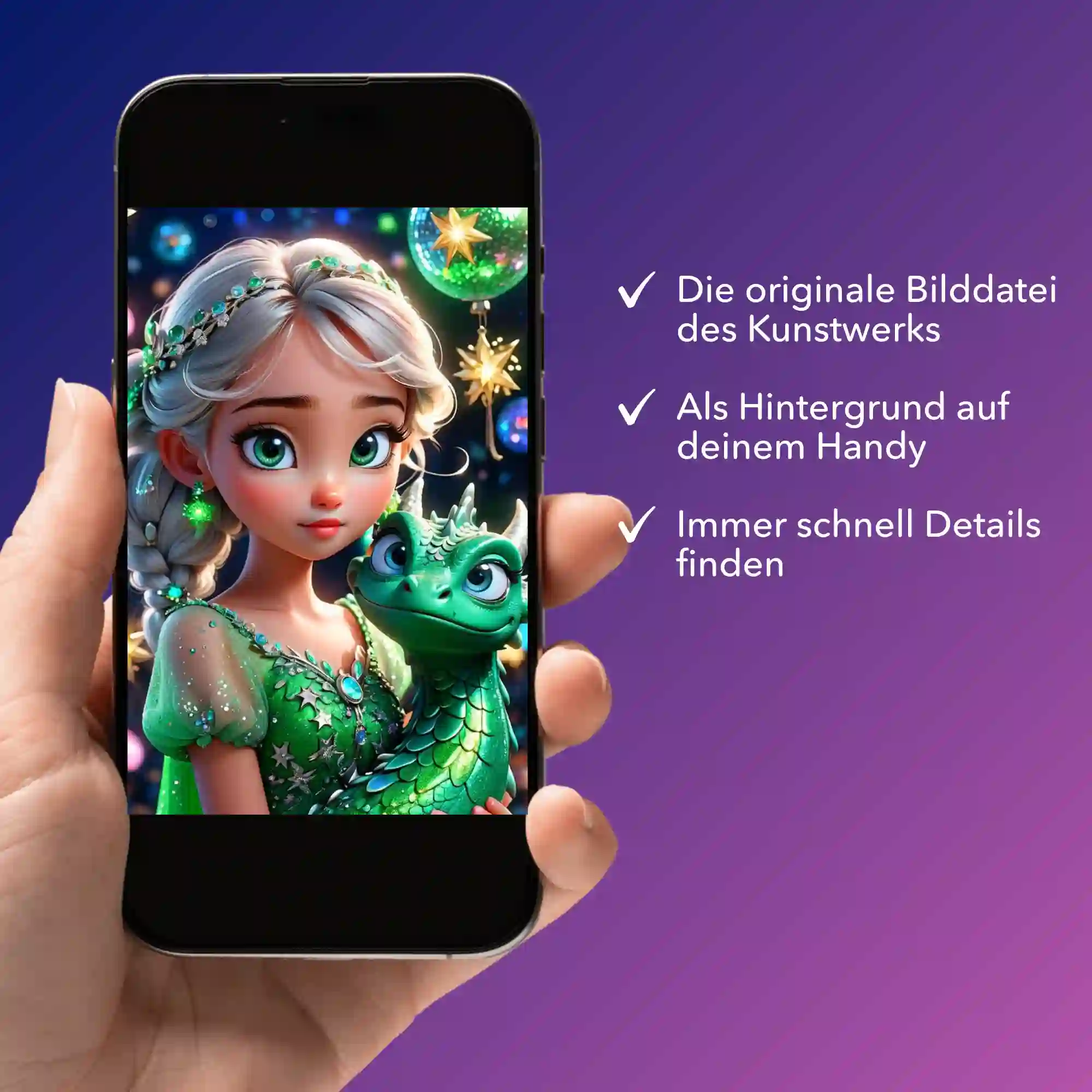 Digitale Bildmappe - Dragon Girl - Image 2