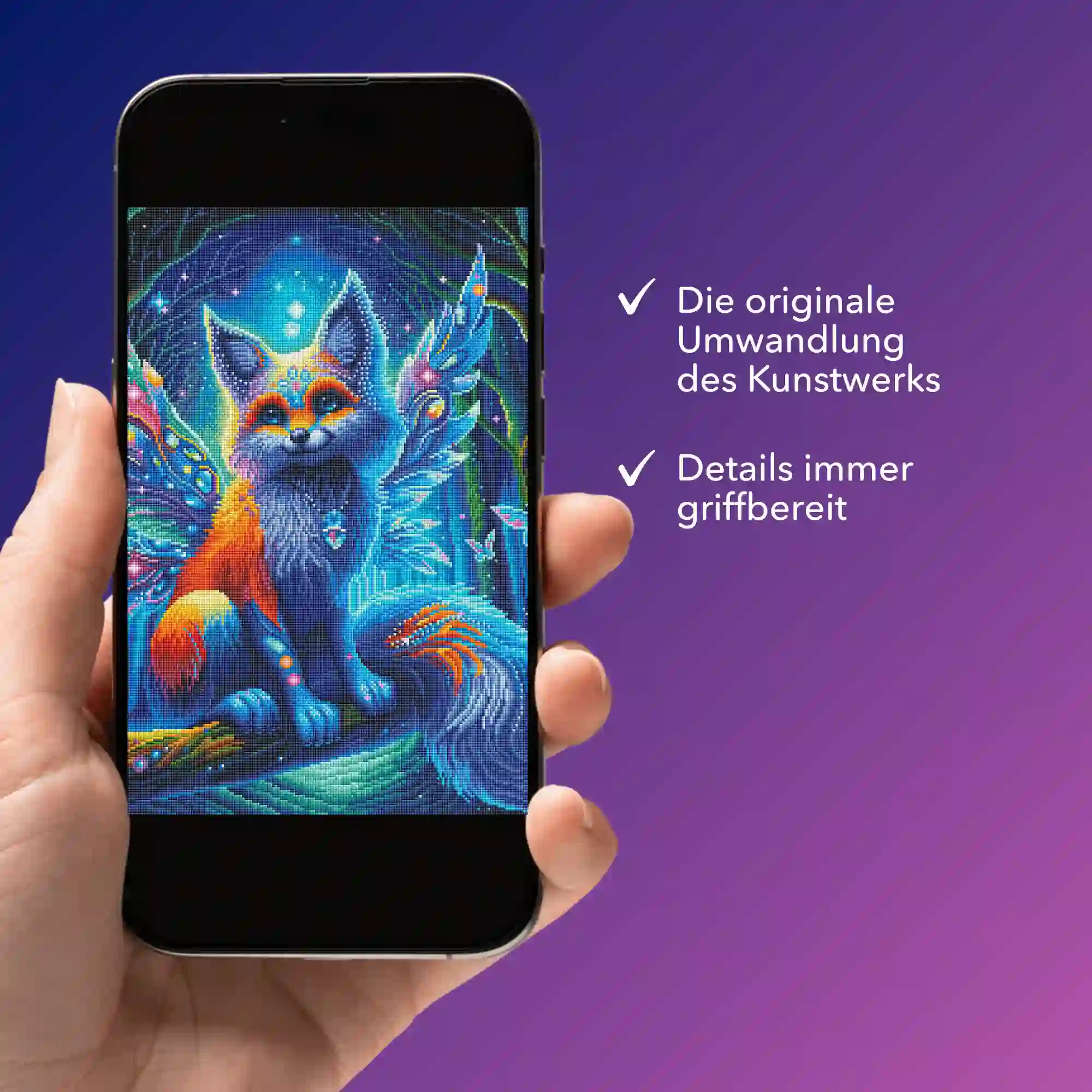 Digitale Bildmappe - Fairy Fox of Magic - Image 3