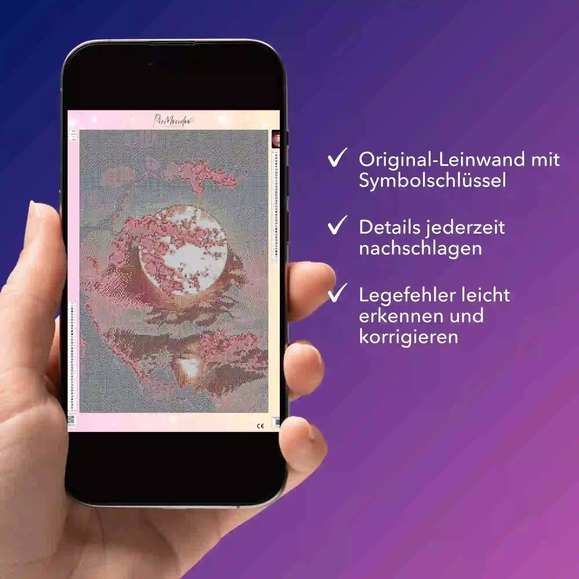 Digitale Bildmappe - Kirschblüten im Mondschein - Image 4