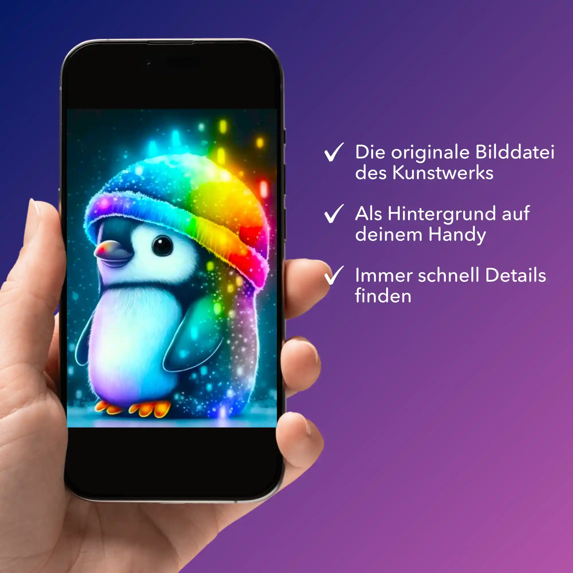 Digitale Bildmappe - Kleiner Pinguin - Image 2