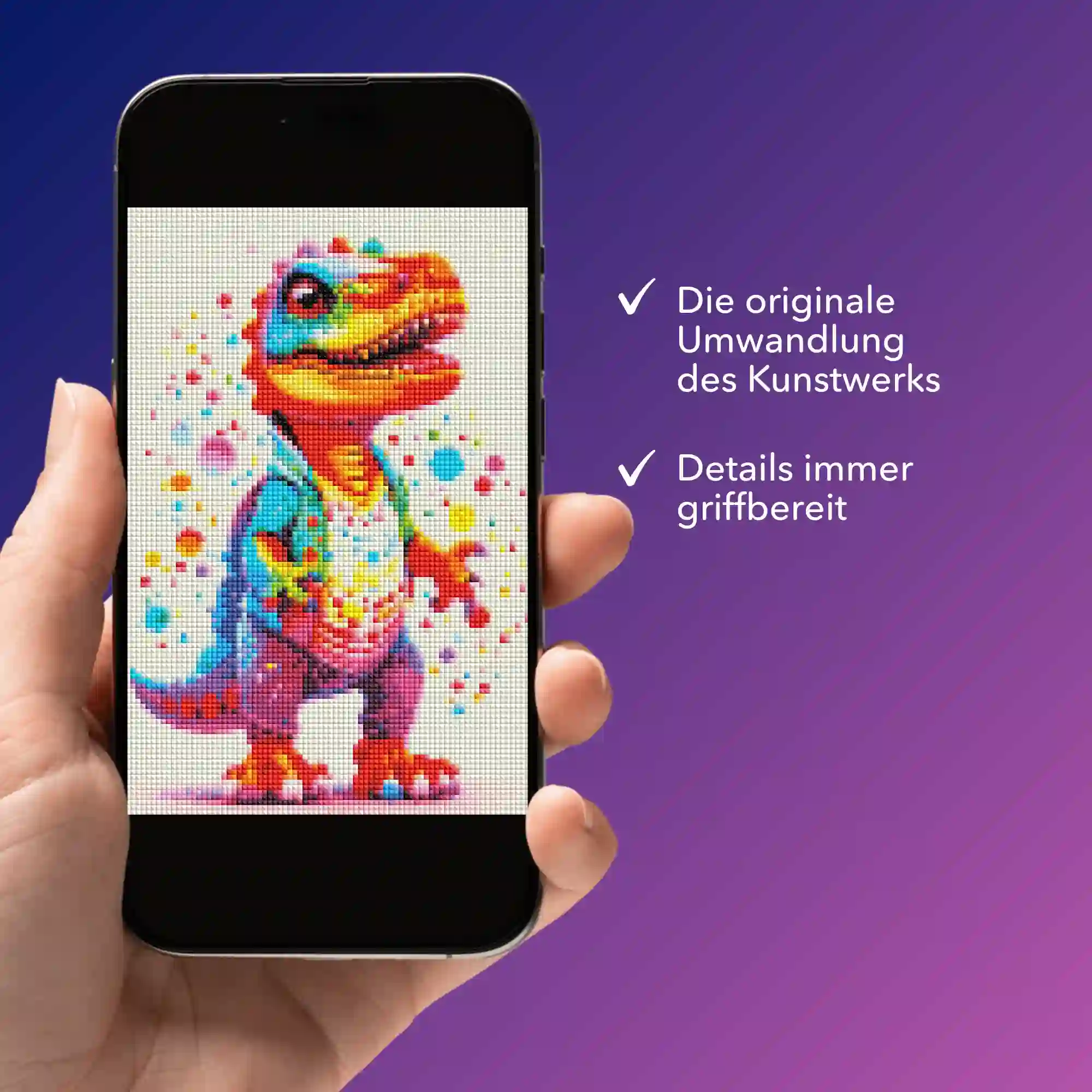 Digitale Bildmappe - Kunterbunter Dinosaurier - Image 3