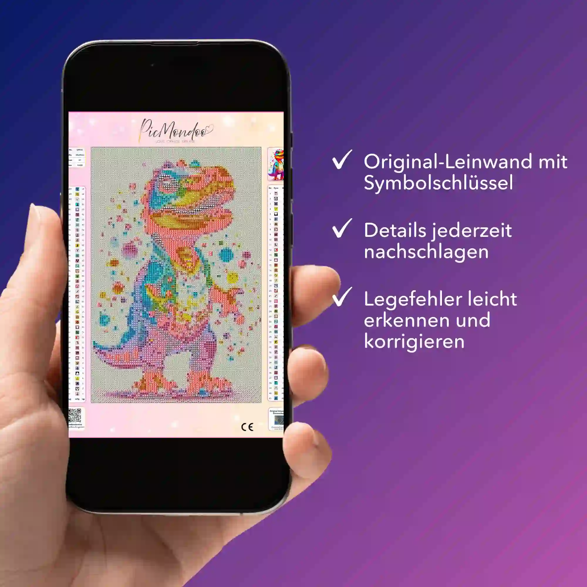 Digitale Bildmappe - Kunterbunter Dinosaurier - Image 4