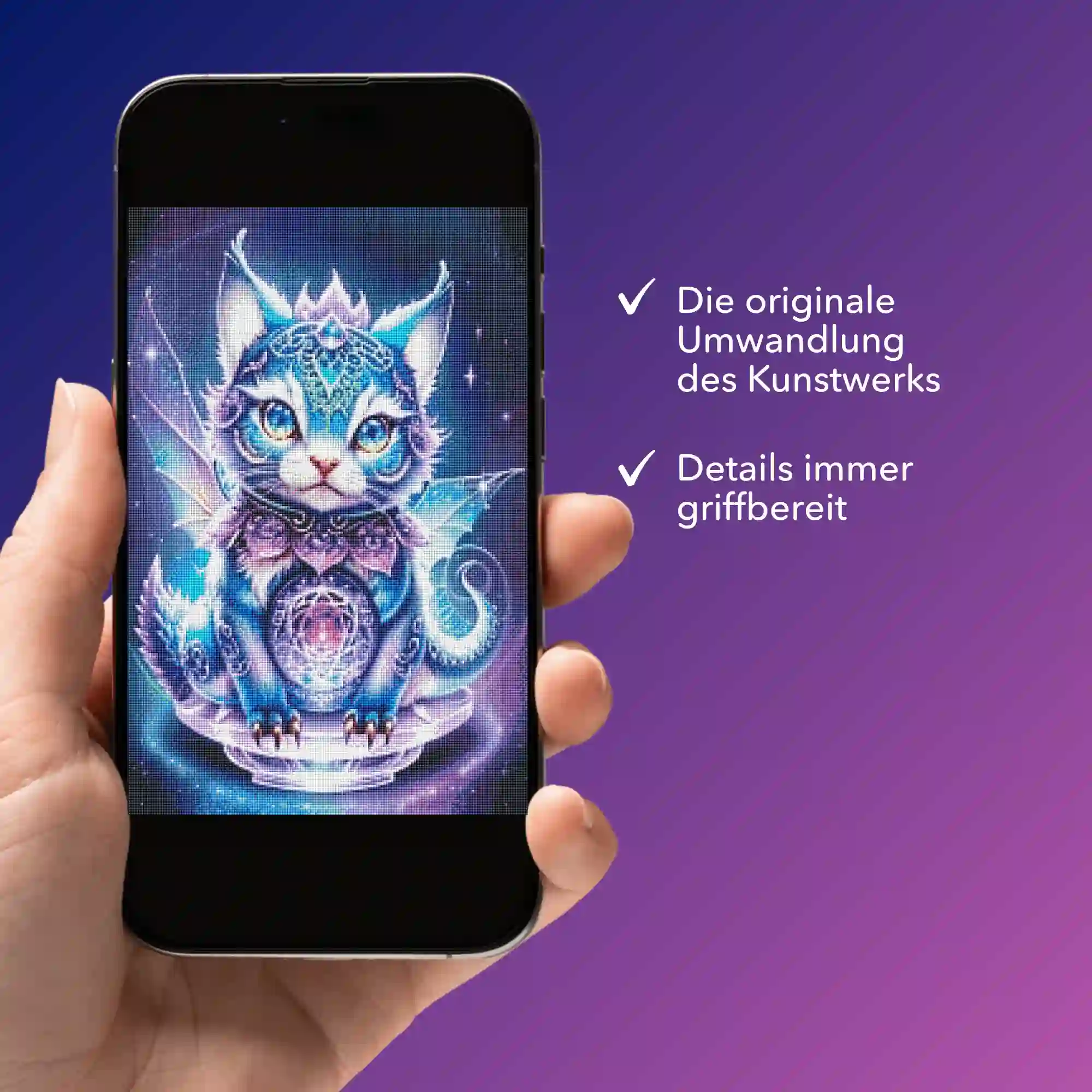 Digitale Bildmappe - Mystical Kitty - Image 3