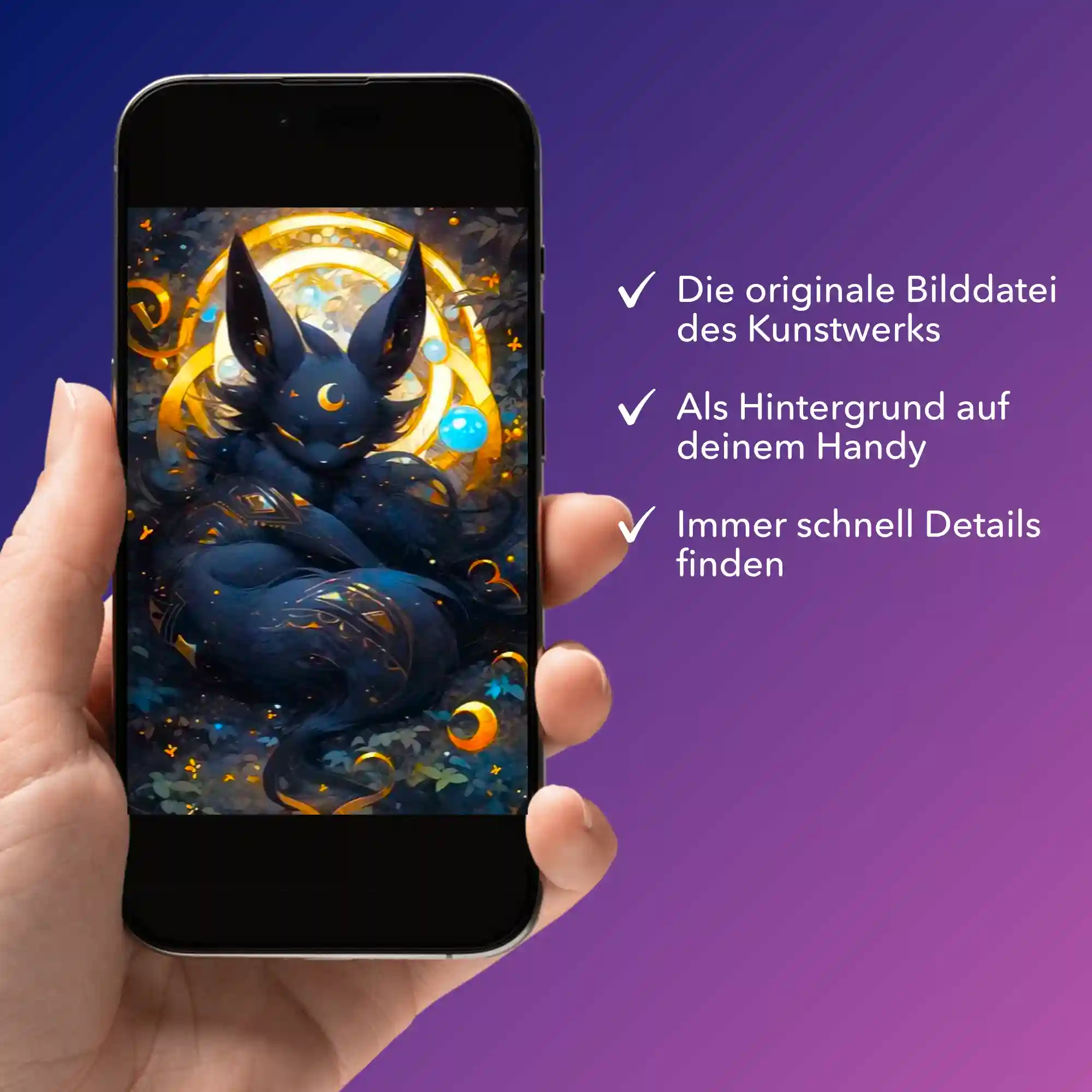 Digitale Bildmappe - Mystisches Nachtwesen - Image 2